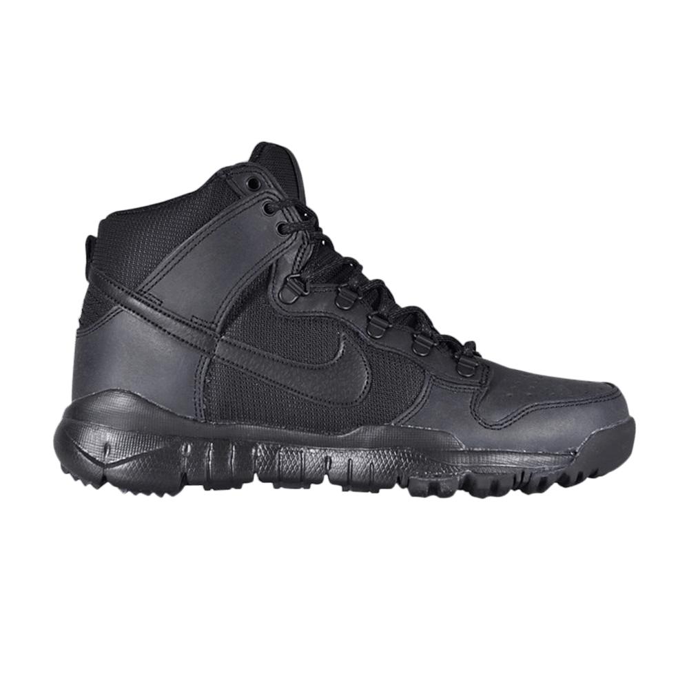 Nike Sb Dunk High Boot in Black for Men - Lyst