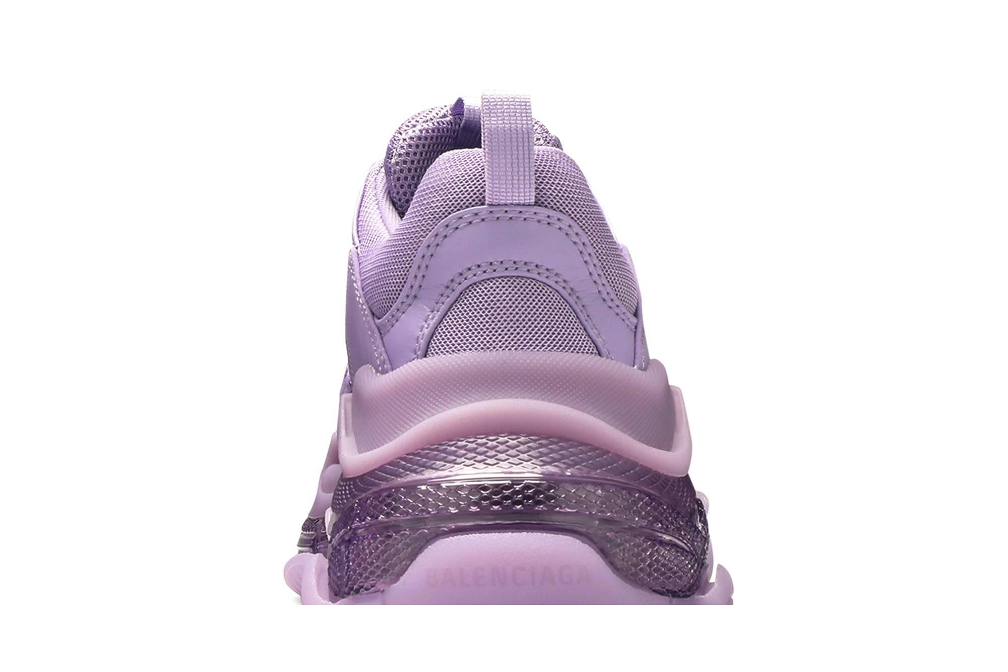 Balenciaga Triple S Sneaker 'clear Sole - Light Lilac' in Purple | Lyst
