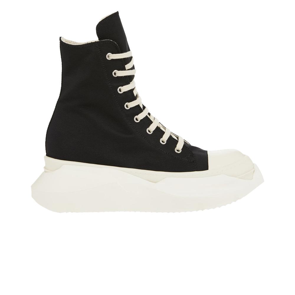 Rick Owens DRKSHDW Abstract Sneak Dark Dark Grey Canvas High Sneaker