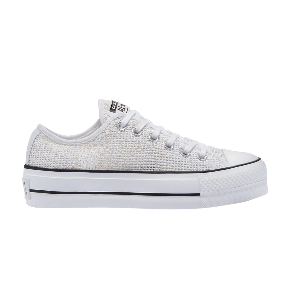 Converse Chuck Taylor All Star Platform Low 'white Speckled' Lyst