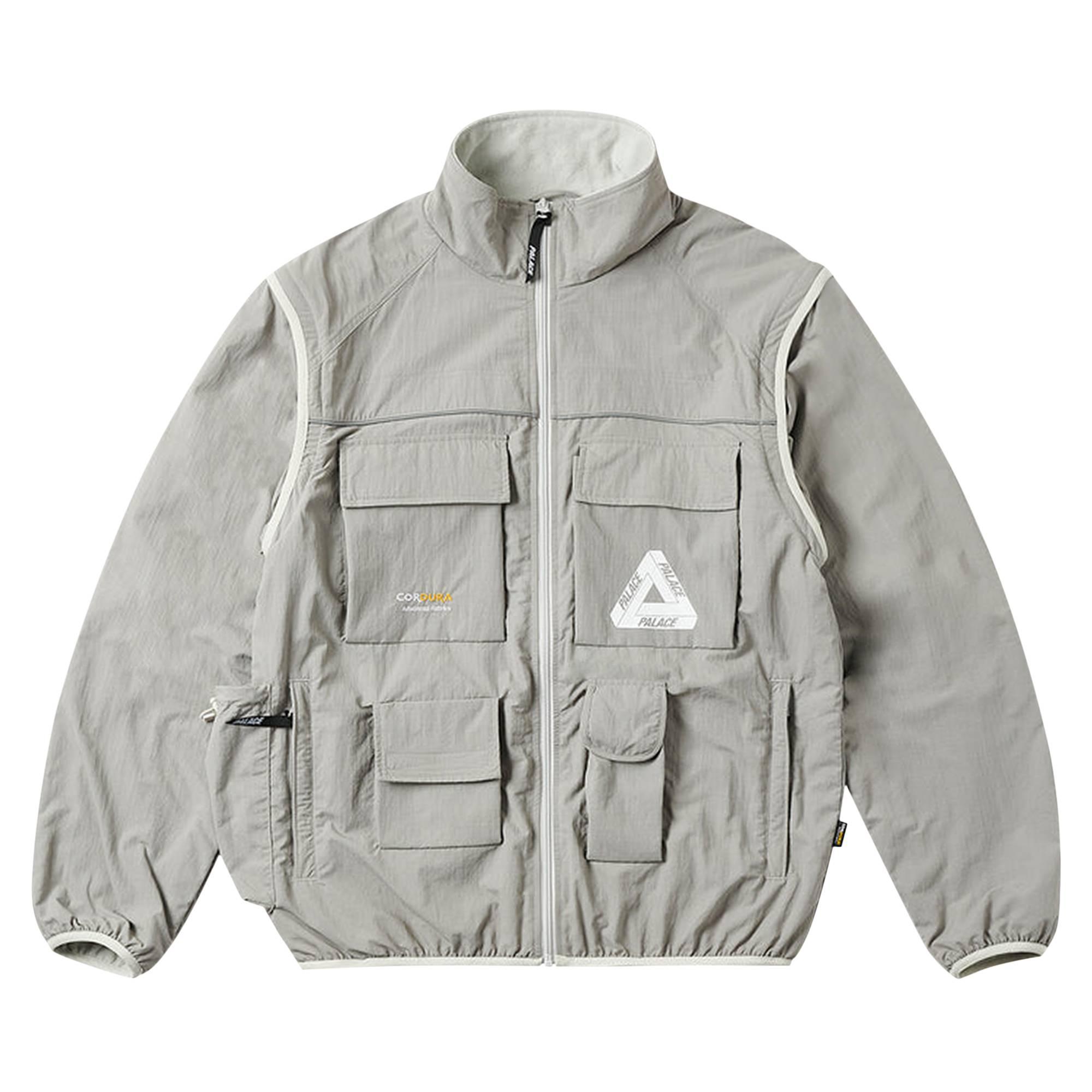 Palace Cordura Rs Zip Off Jacket 'grey' in Gray for Men | Lyst