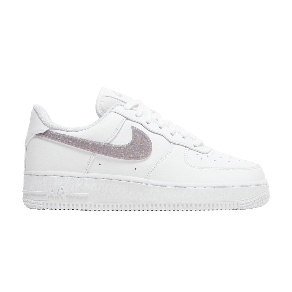 Nike Force 1 Low 'glitter - Canyon Purple' in White | Lyst