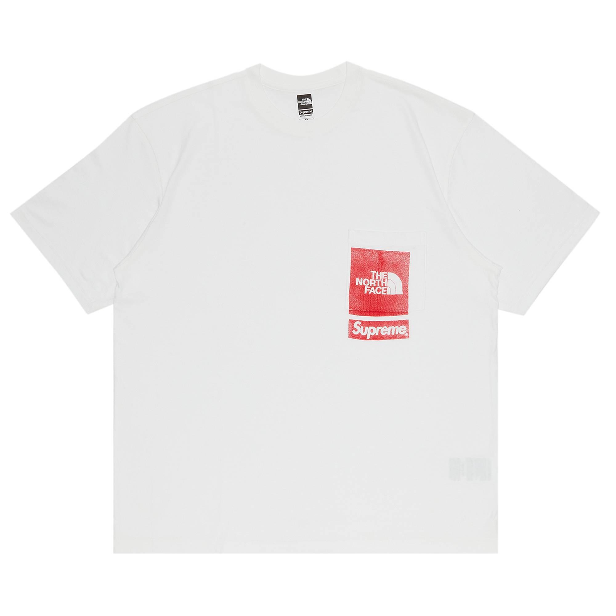Supreme X The North Face Printed Pocket Tee 'white' for Men | Lyst