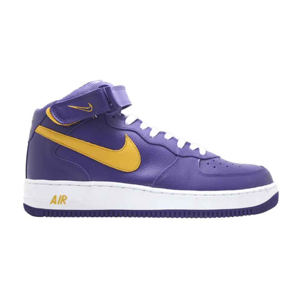 Nike Air Force 1 Mid in Purple for Men - Lyst