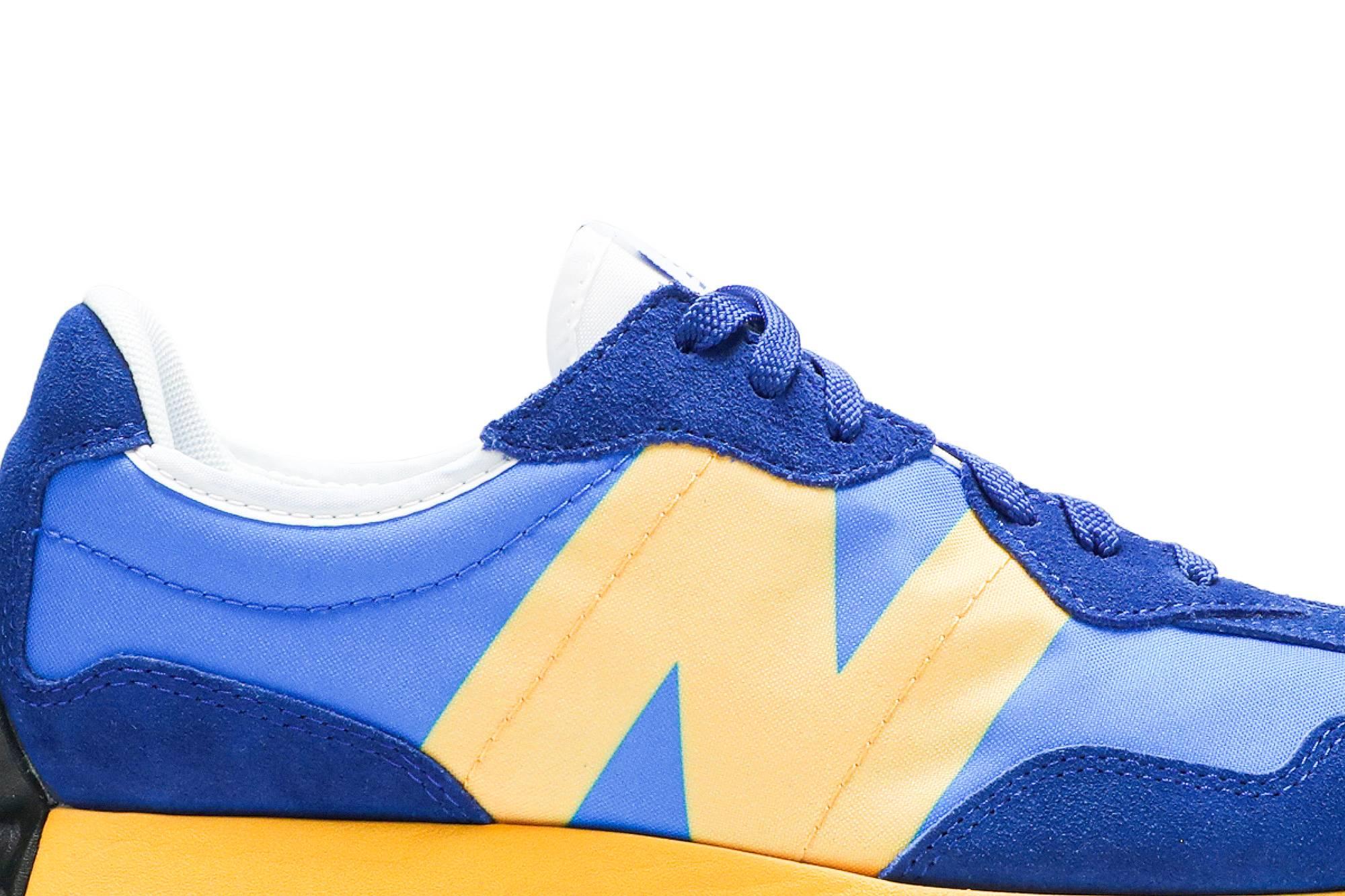 new balance 327 leather and mesh