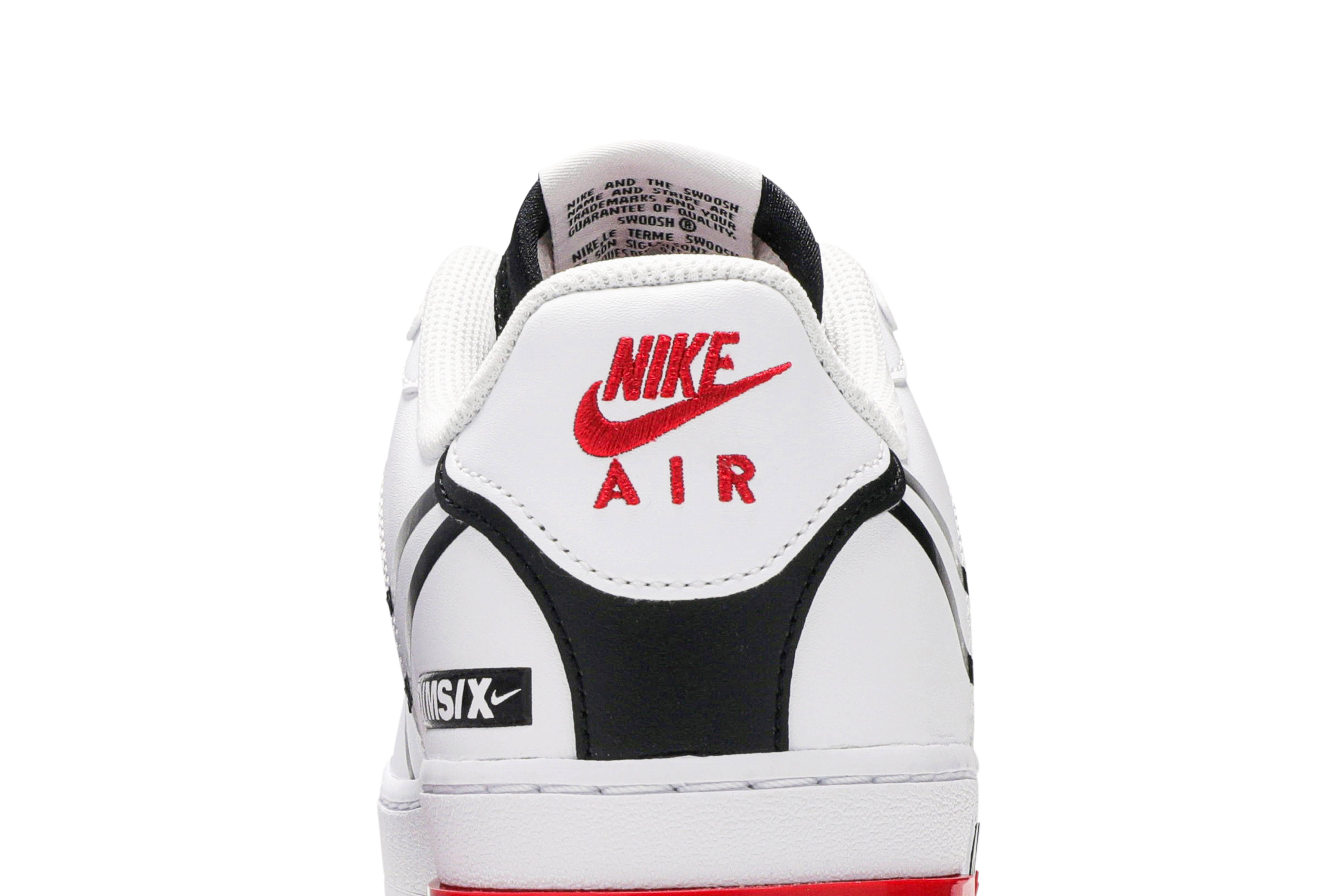 nike men's air force 1 react white sneaker