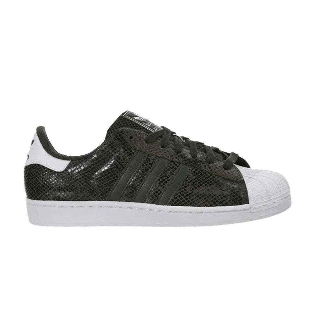 snakeskin adidas superstars