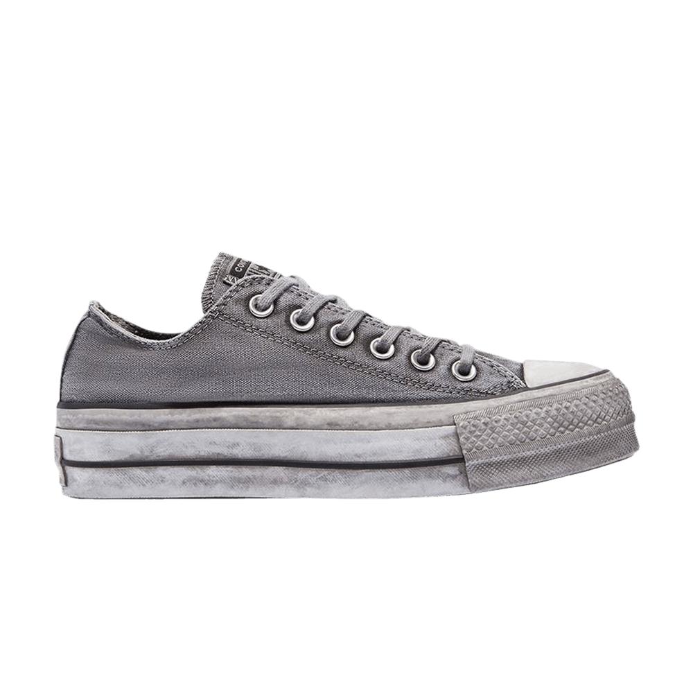 Converse Chuck Taylor All Star Lift Platform Low 'smoked Canvas - Grey' in  Gray | Lyst