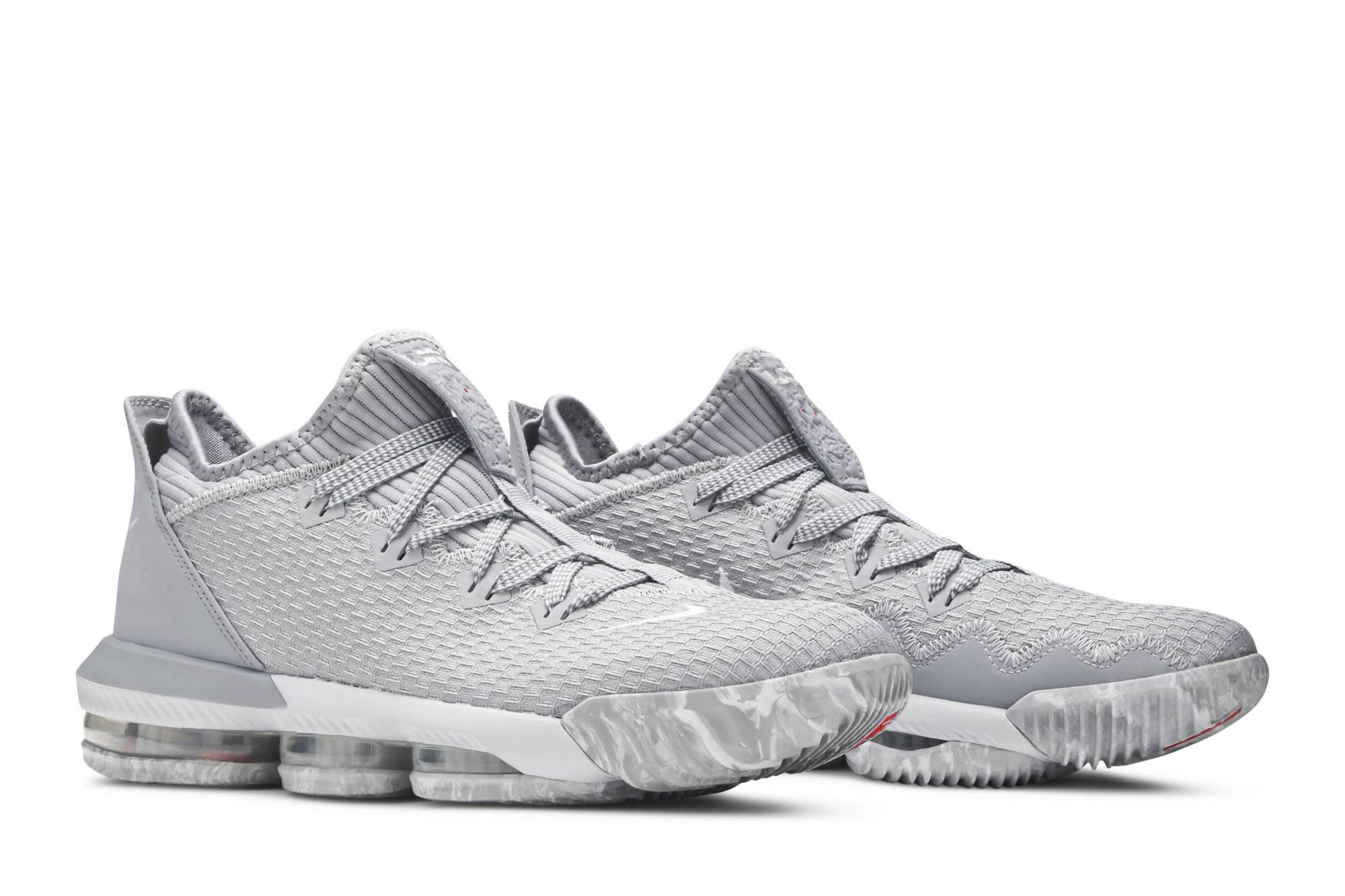 Nike Lebron 16 Low 'wolf Grey' in Gray for Men - Lyst