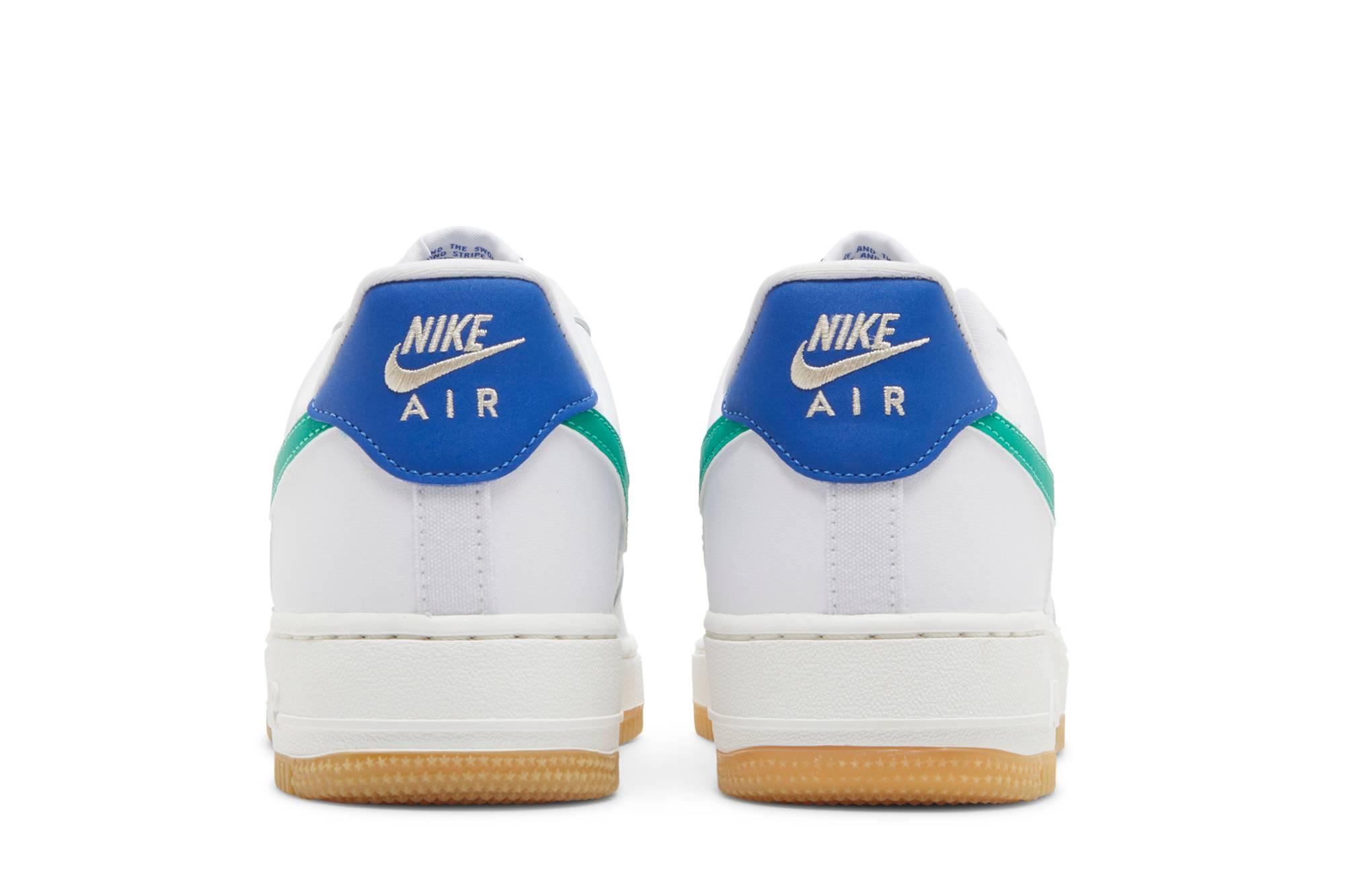 Nike Air Force 1 '07 'white Stadium Green' in Blue | Lyst