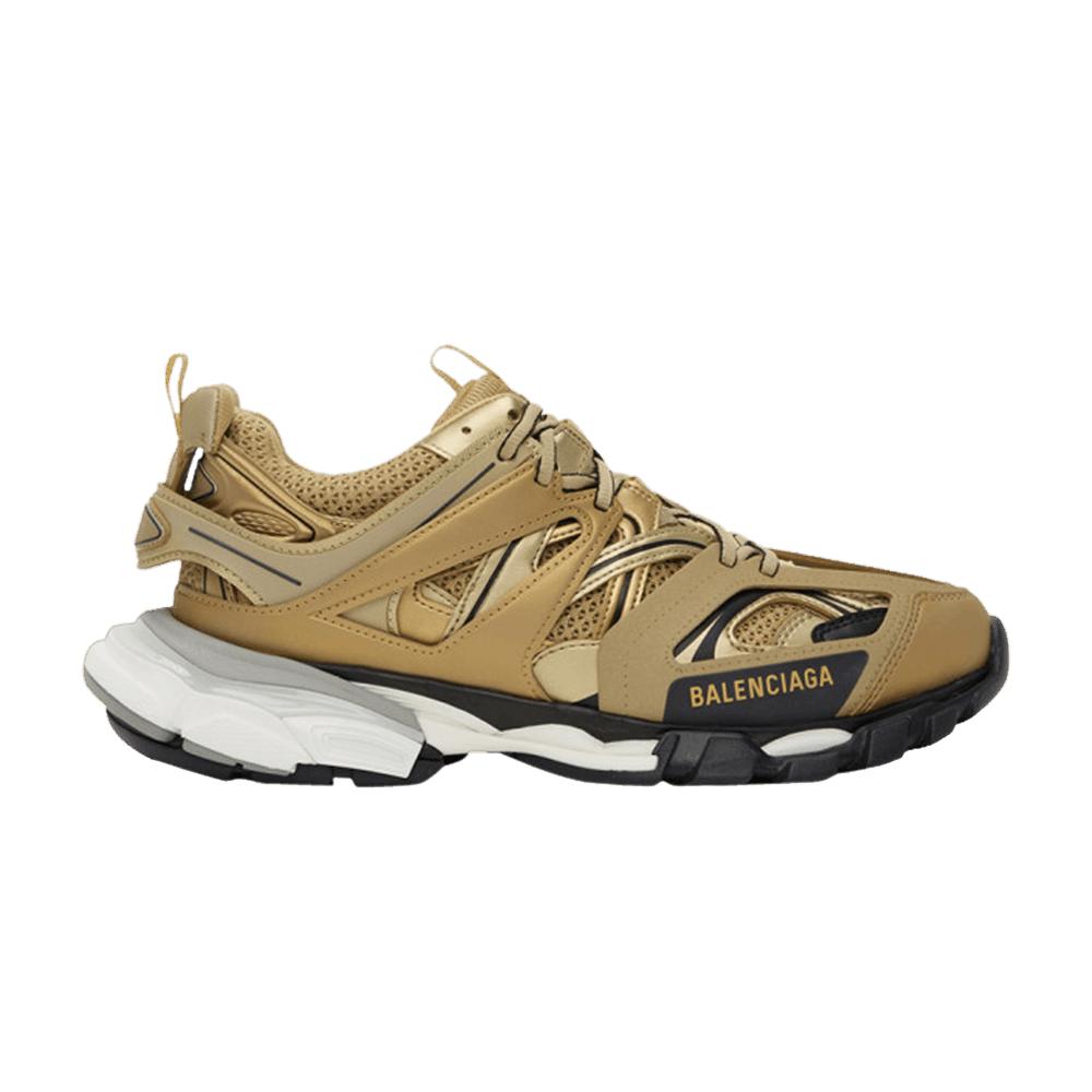 balenciaga trainers gold