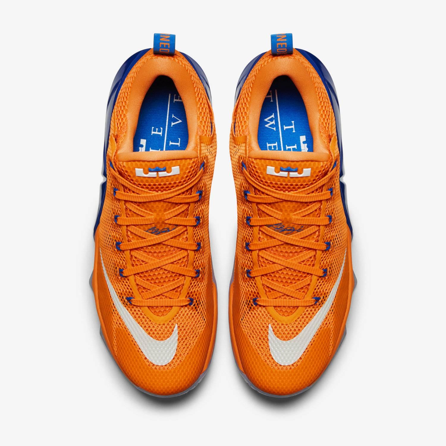 lebron 12 low orange
