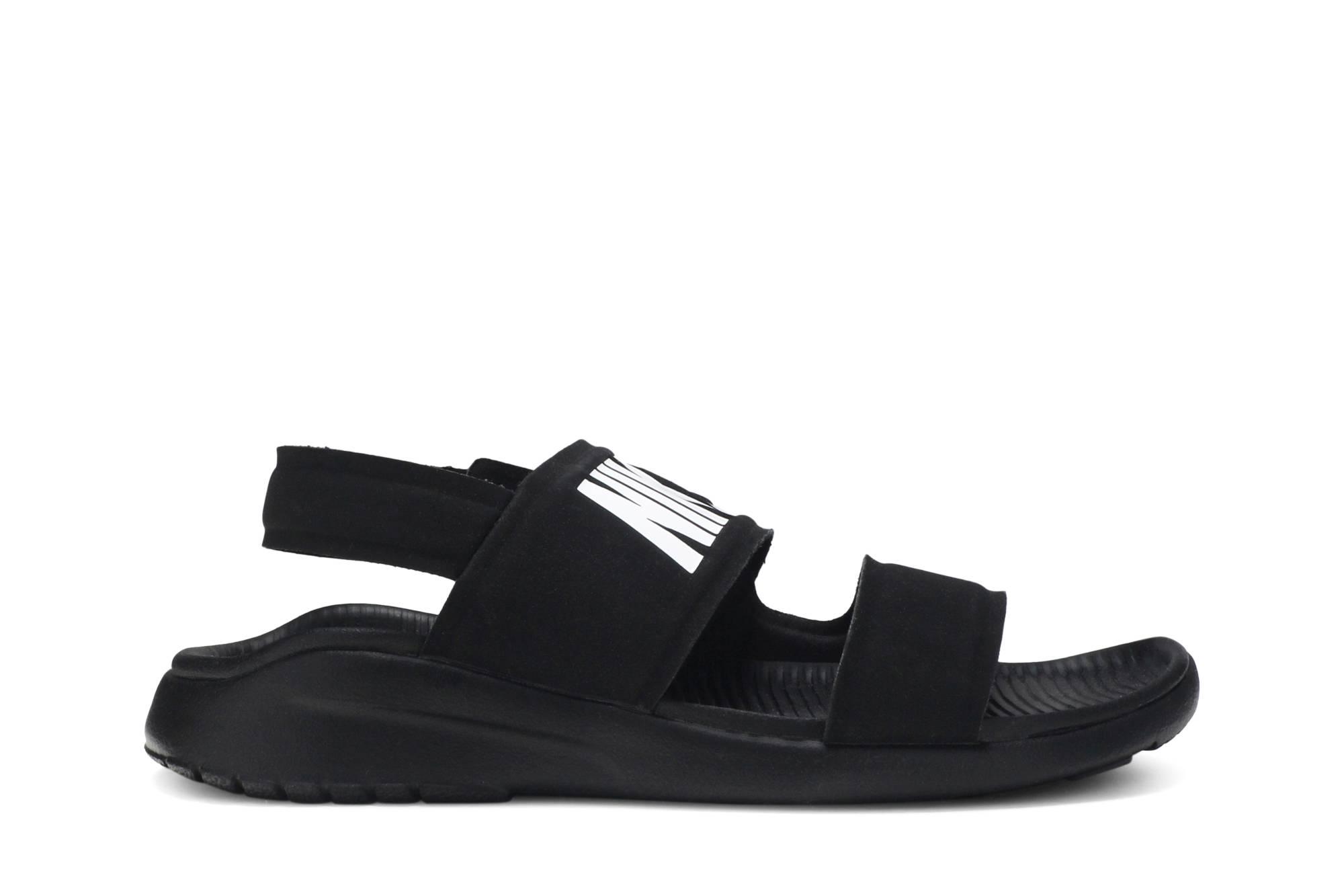nike black tanjun sandals