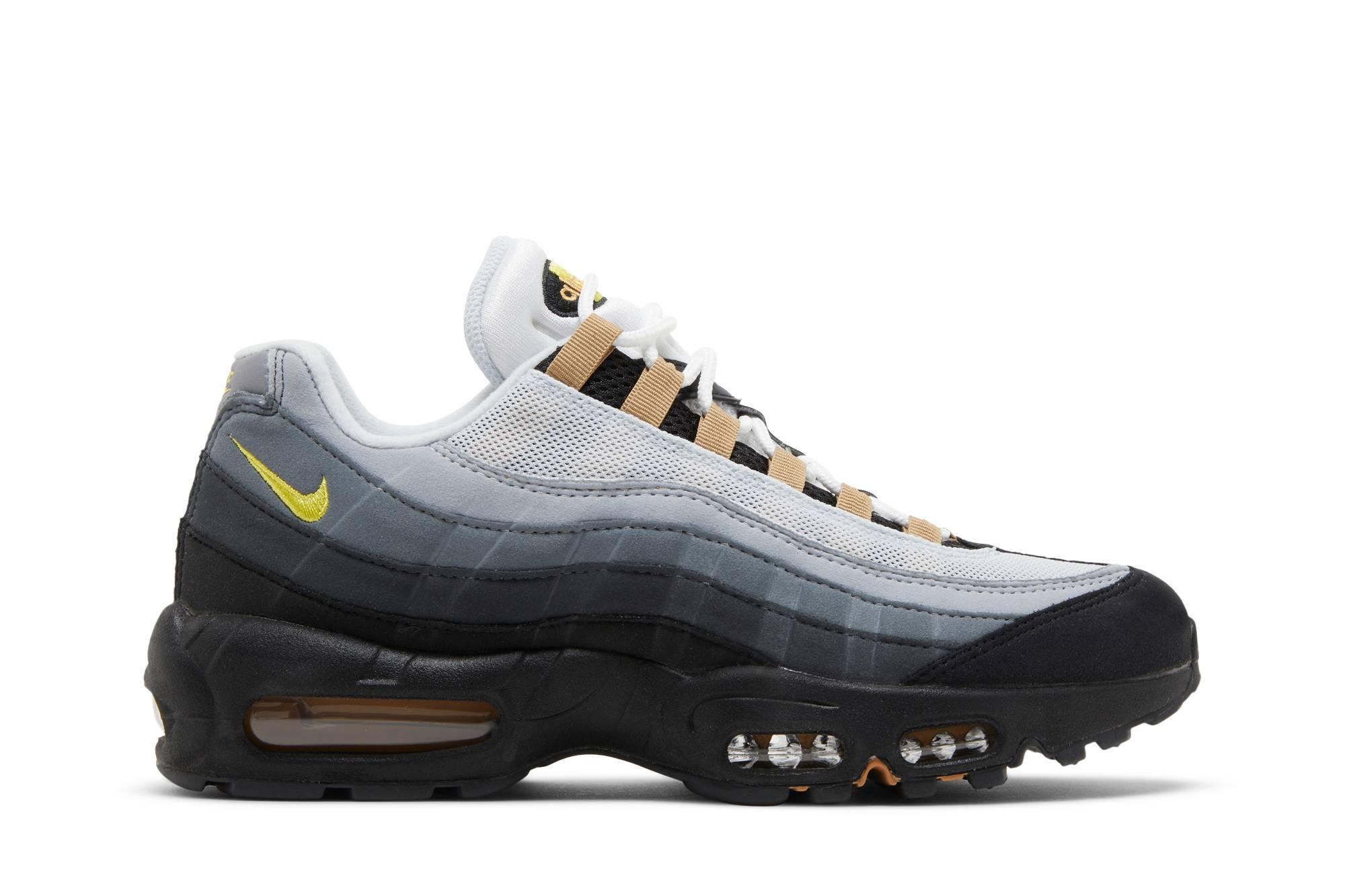 Nike Air Max 95 'icons - Yellow Strike' in Black for Men | Lyst