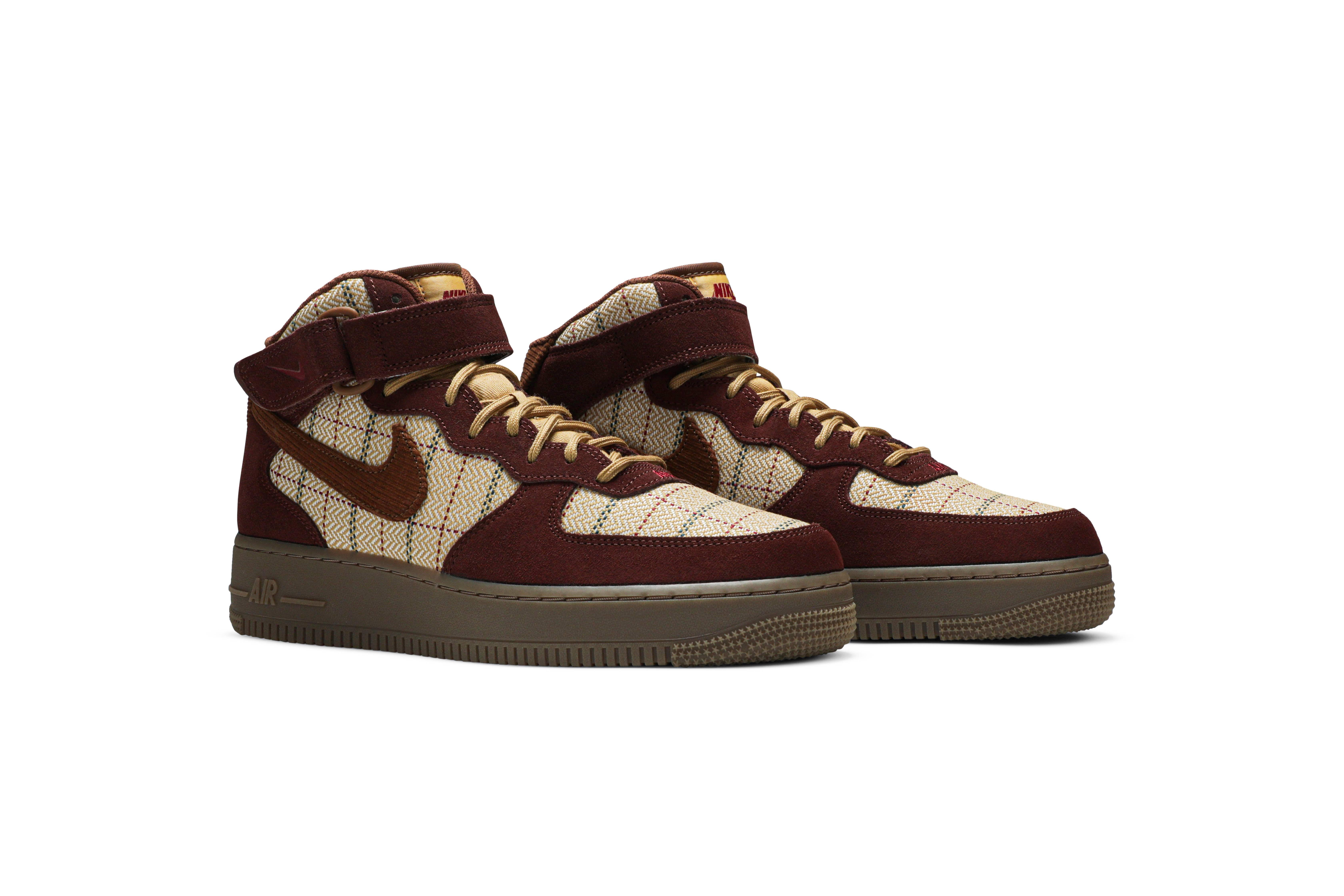 Nike Air Force 1 Mid in Brown for Men - Lyst