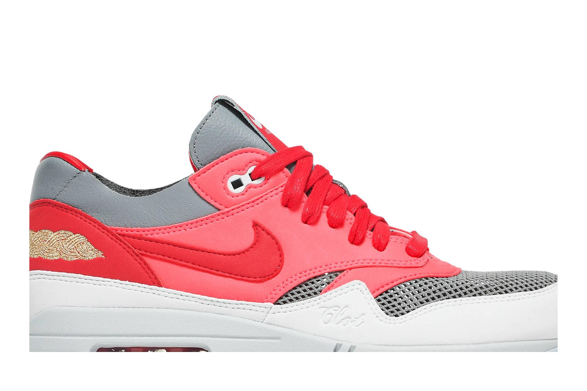 Nike Clot X Air Max 1 'kiss Of Death - Solar Red' in Pink for Men | Lyst