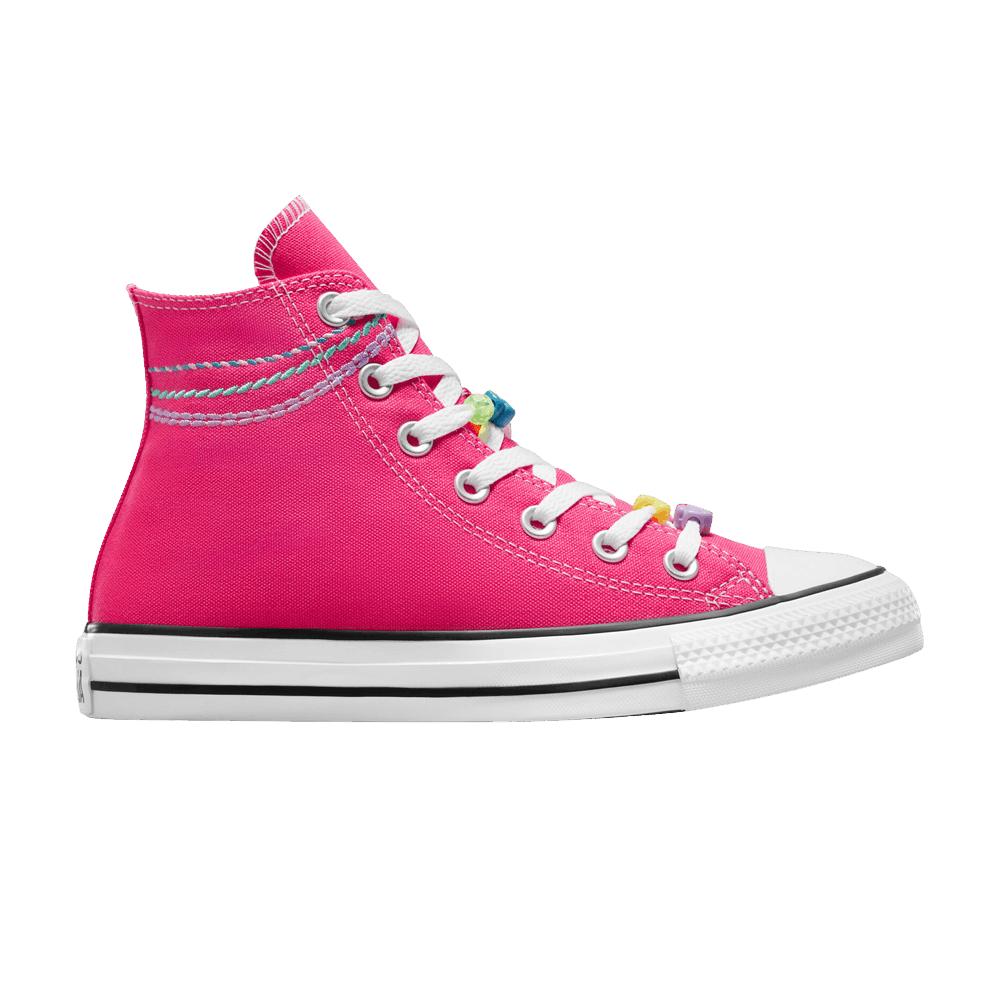 Converse Chuck Taylor All Star High 'embroidered in Pink Lyst