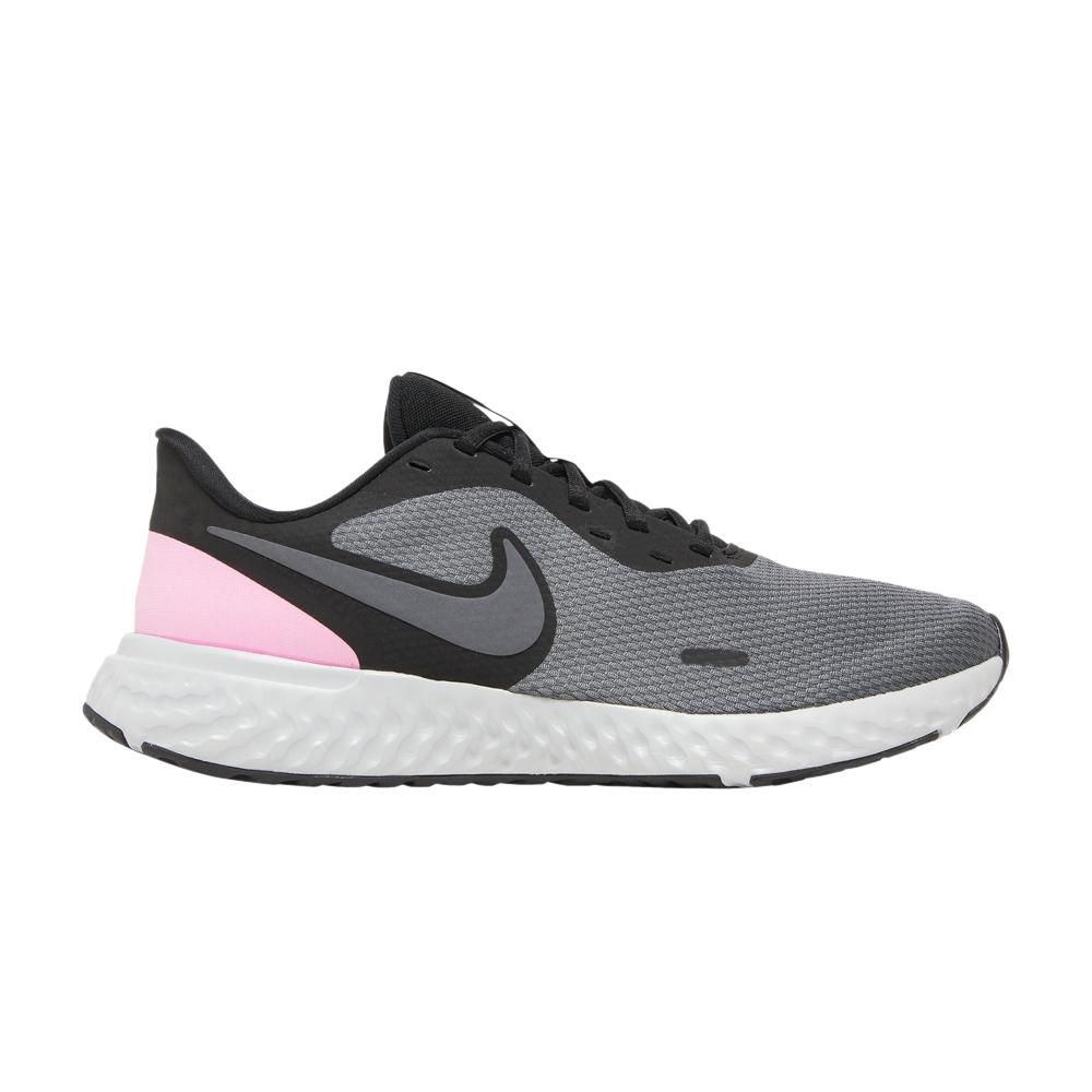 nike revolution black and pink
