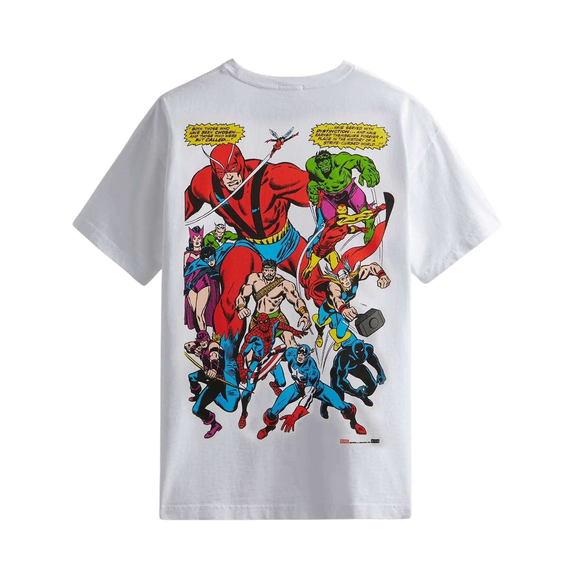 早割クーポン! KITH × Spider-Man Timeline Tee 白 おまけ付き