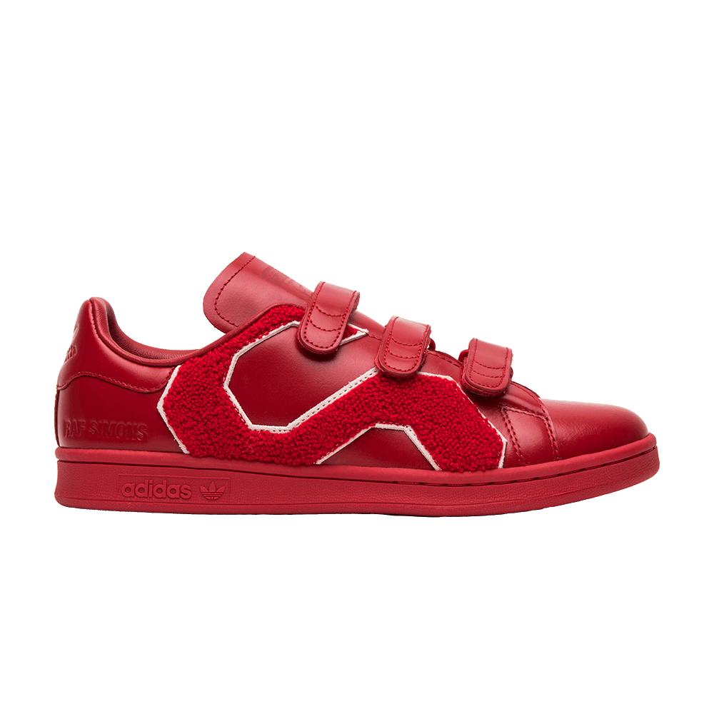 adidas Raf Simons X Stan Smith Comfort Badge 'power Red' for Men | Lyst