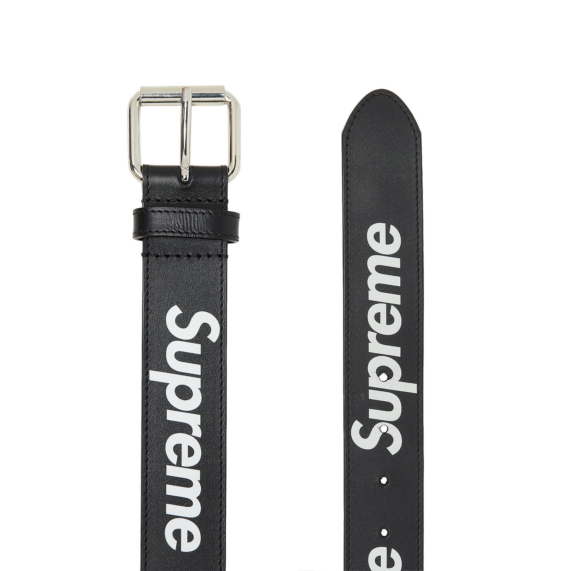 人気定番2023 Supreme - Supreme Repeat Leather Belt 