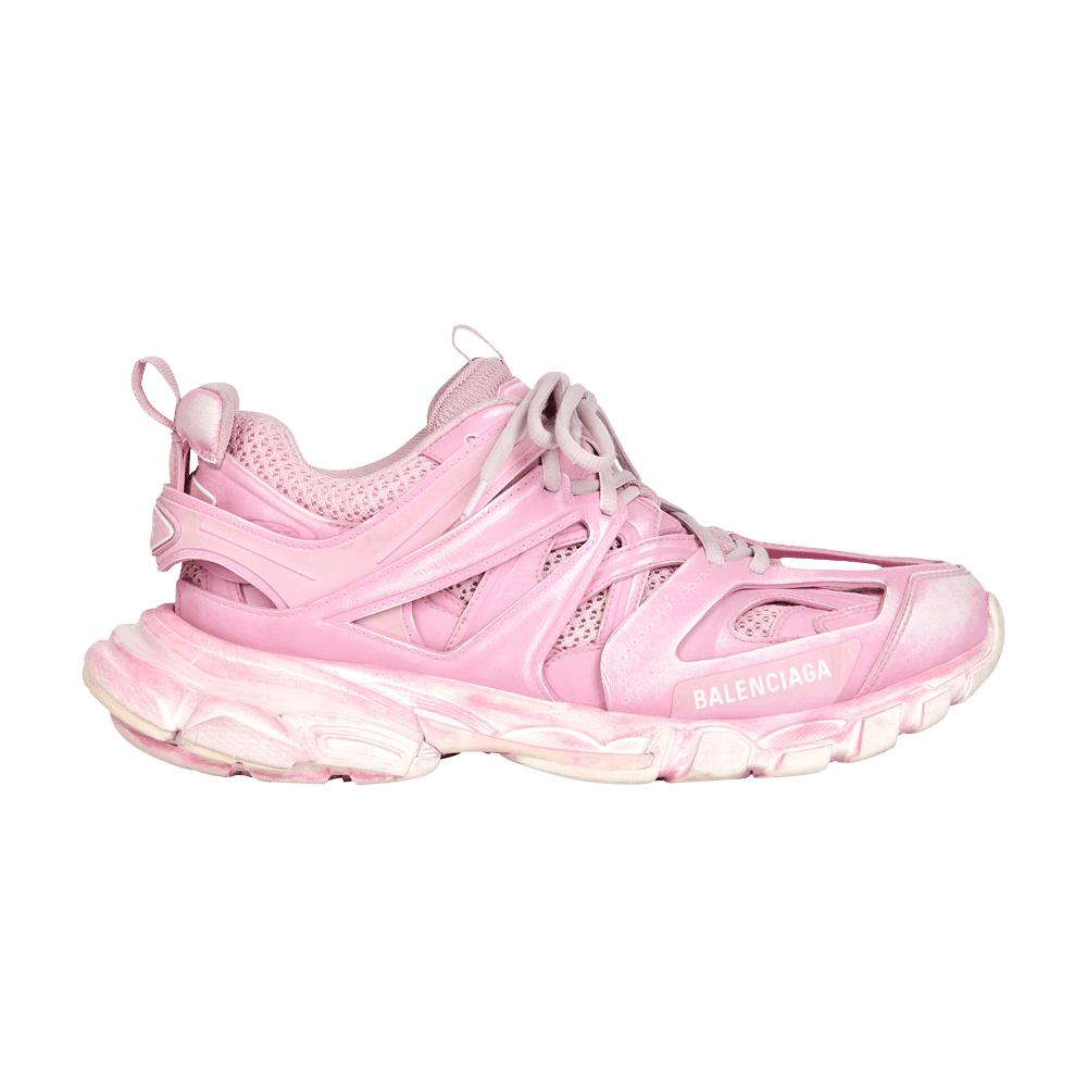 balenciaga pink track sneakers