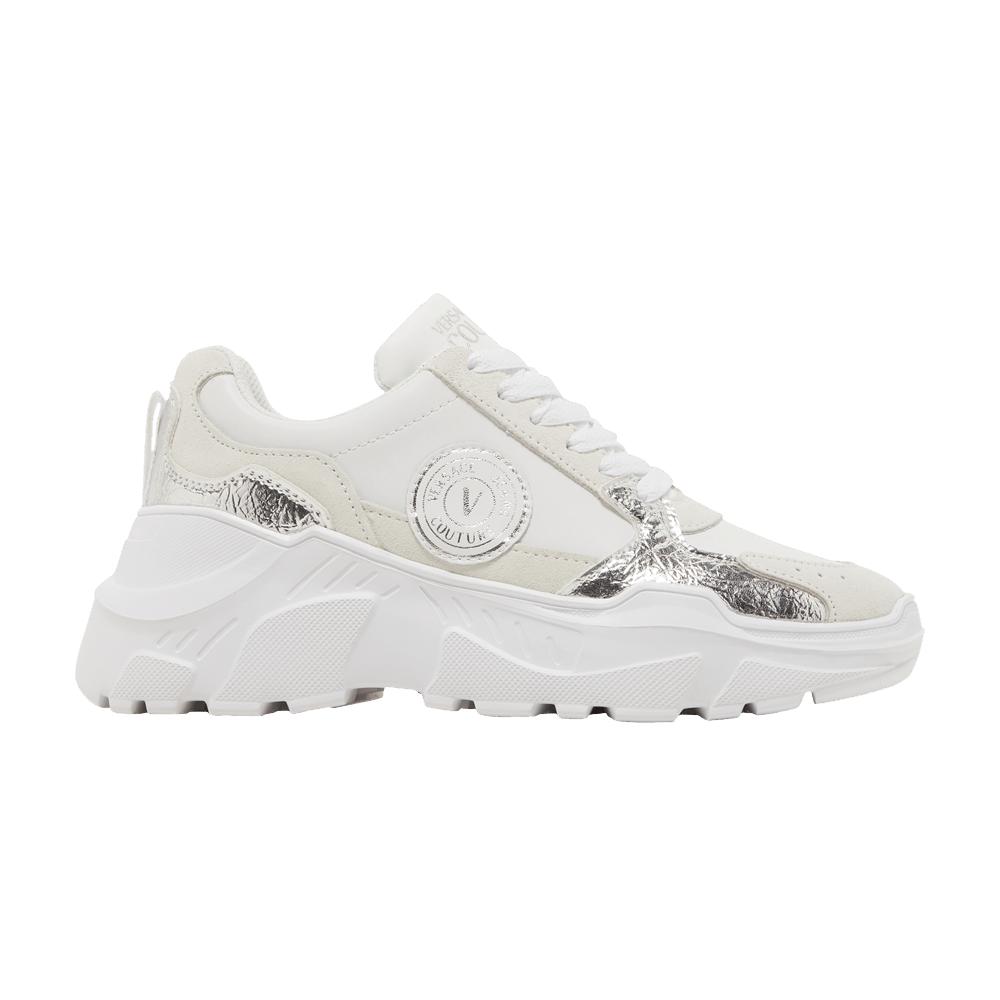 Versace Speedtrack Sneaker 'v-emblem - White Silver' | Lyst