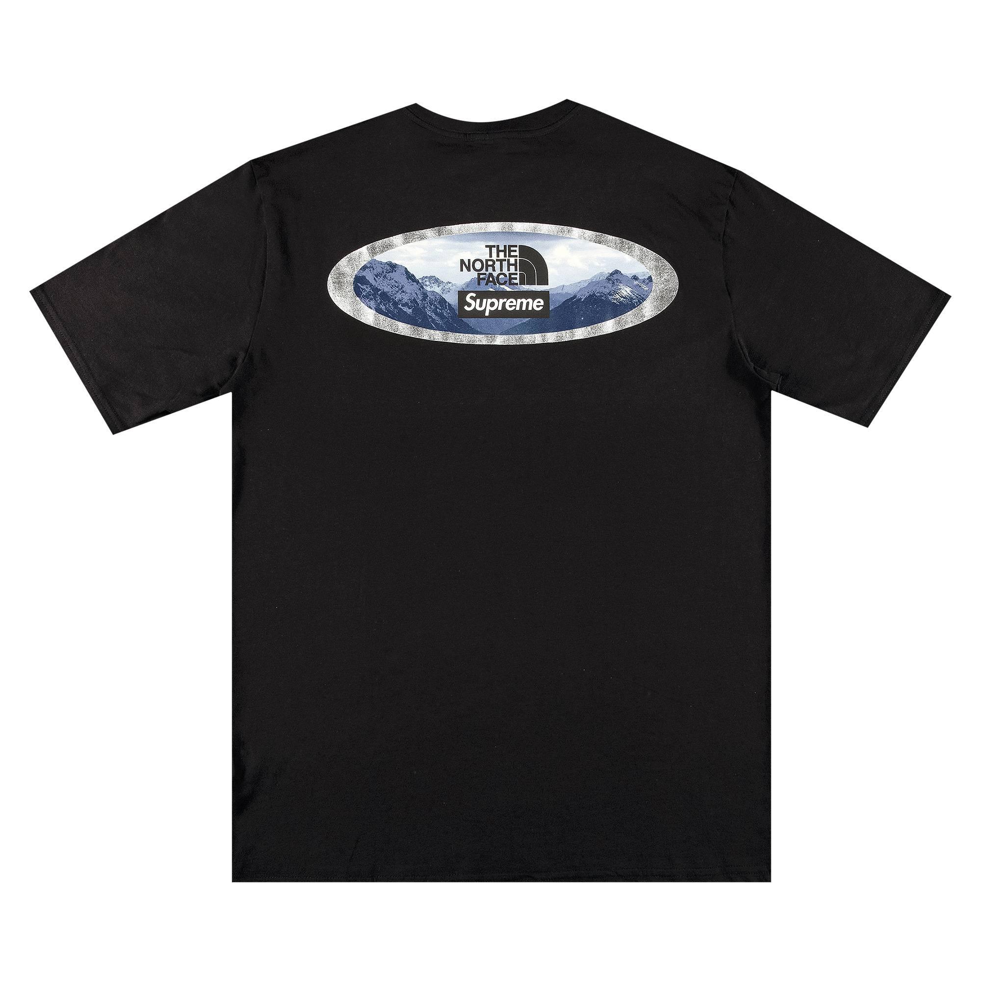 Supreme X The North Face Mountains Tee 'black' for Men | Lyst