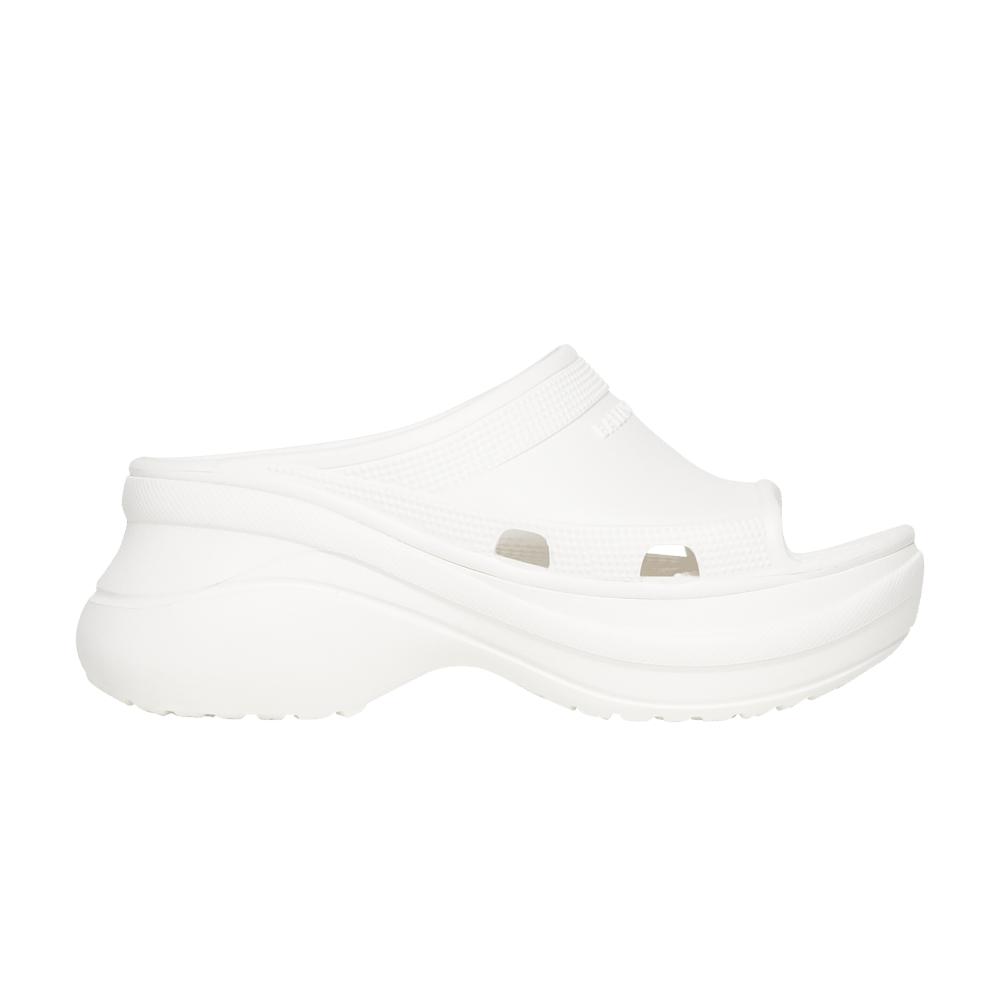 Balenciaga Crocs X Pool Slide Sandal 'white' Lyst