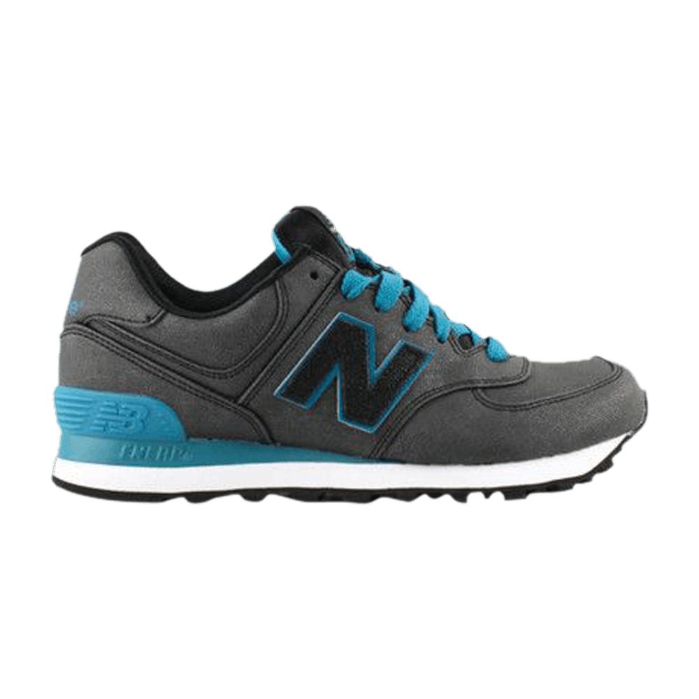 New Balance 574 'precious Metals - Charcoal Teal' in Blue | Lyst