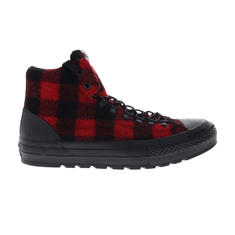 Converse Woolrich X Chuck Taylor All Star Street Hiker High 'plaid' in Red  for Men | Lyst
