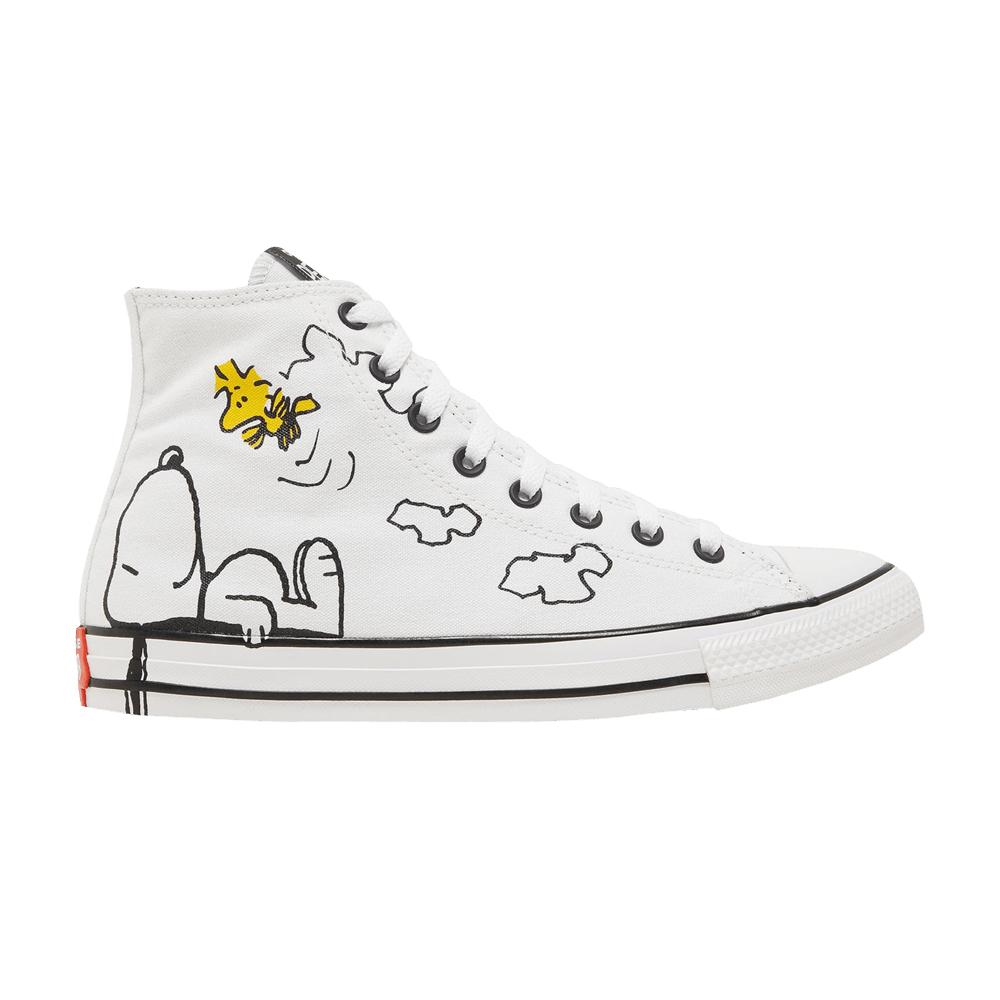 Converse Peanuts X Chuck Taylor All Star High 'snoopy And Woodstock' in  White for Men | Lyst