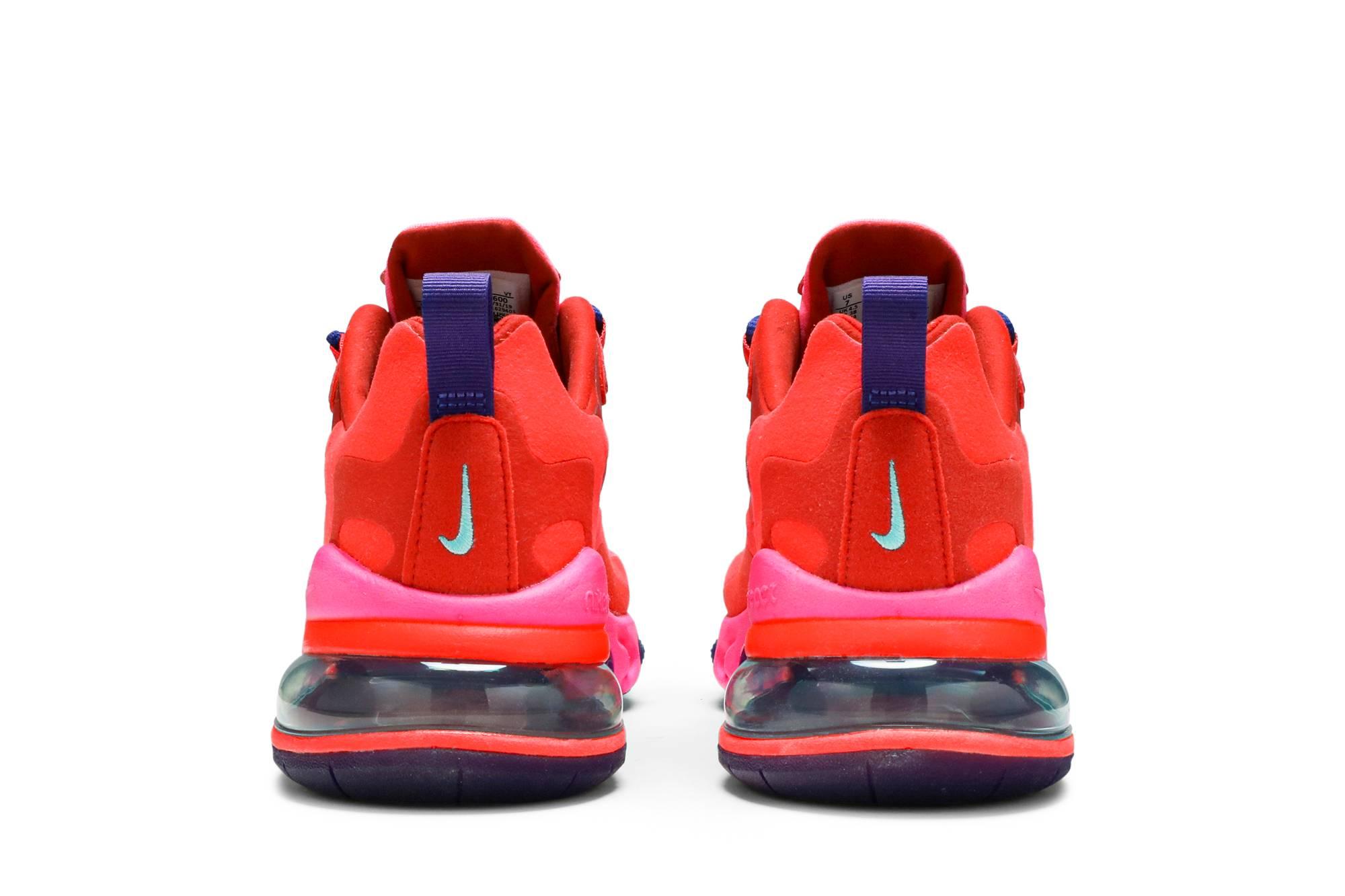 air max 270 react all red