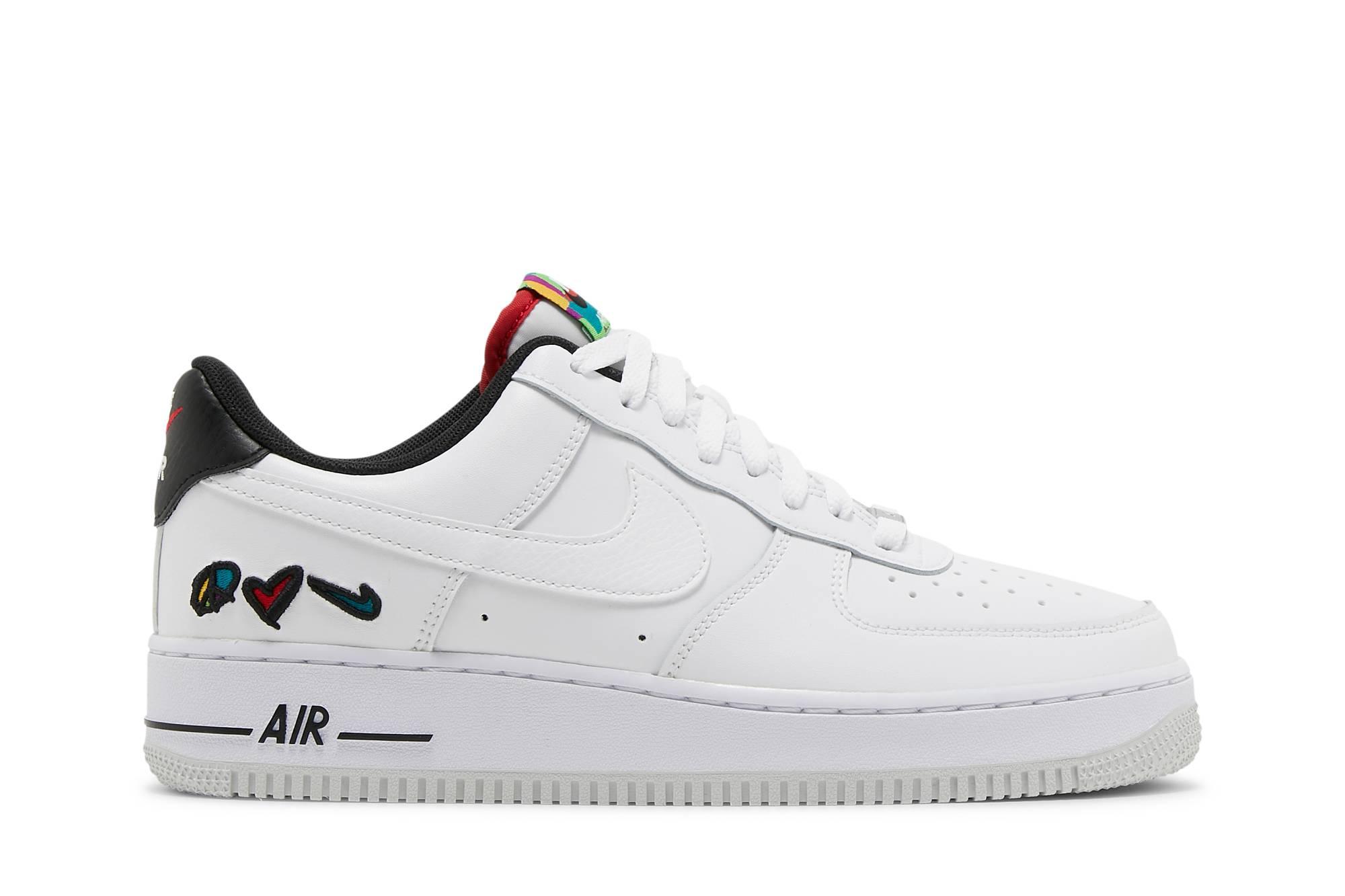 Nike Air Force 1 '07 Lv8 3 'peace Love ' in White for Men | Lyst