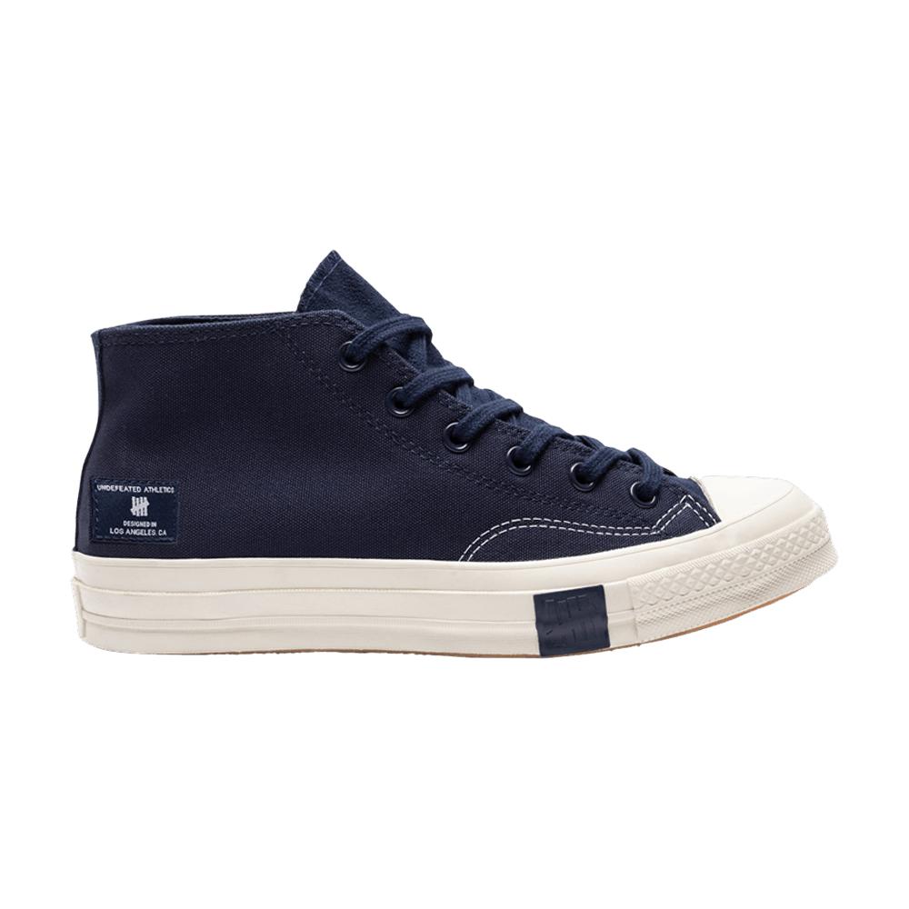 Converse Undefeated X Chuck 70 Mid 'black Iris' in Blue for Men | Lyst