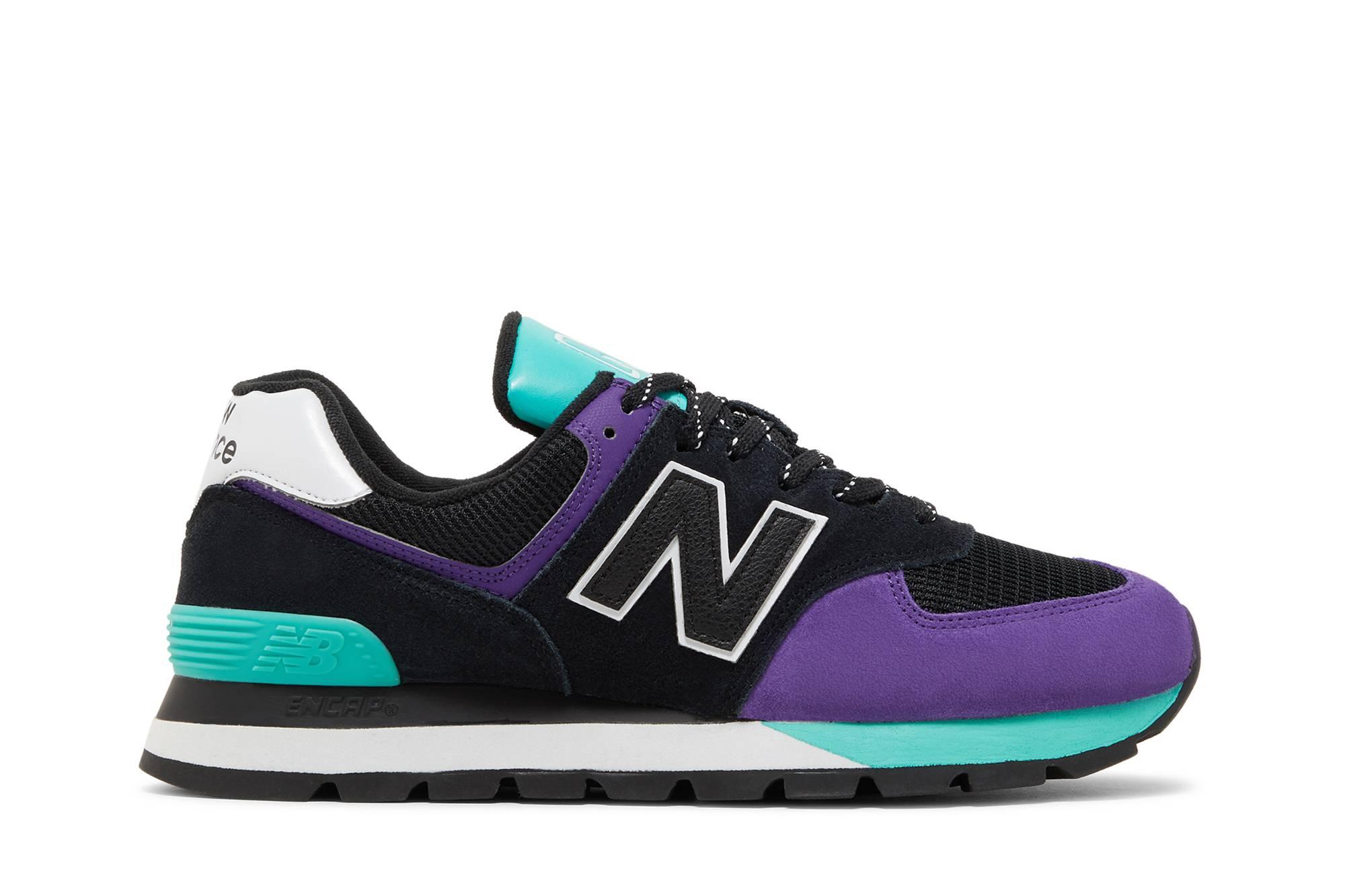 New Balance 574 Rugged 'black Prism Purple' in Blue for Men | Lyst