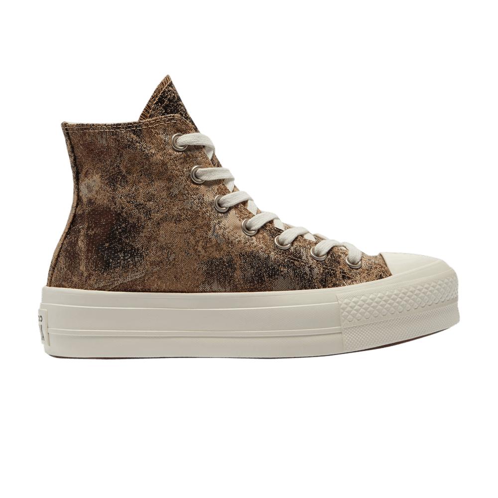 Converse Chuck Taylor All Star Platform High 'metallic Camo Bronze