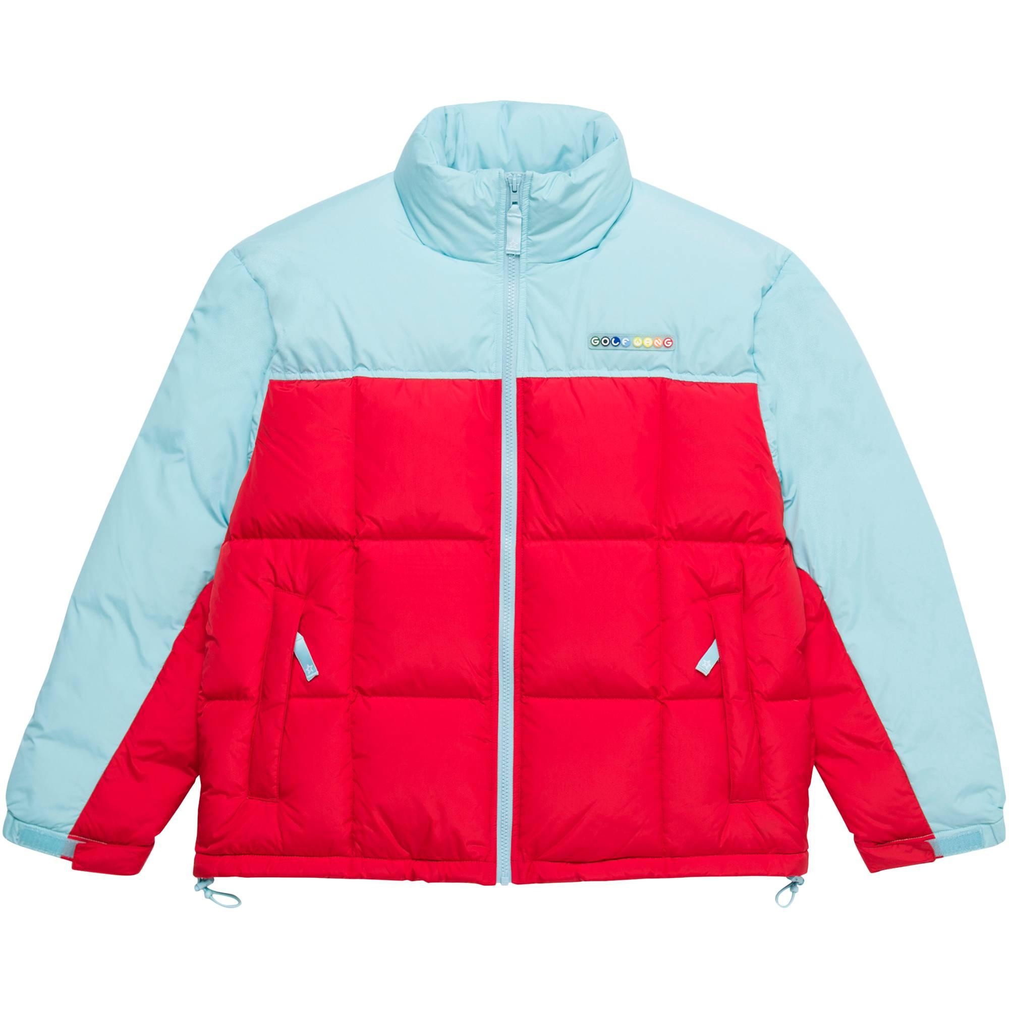 Golf Wang Space Boutique Down Quilted Jacket 'red/blue' for Men | Lyst