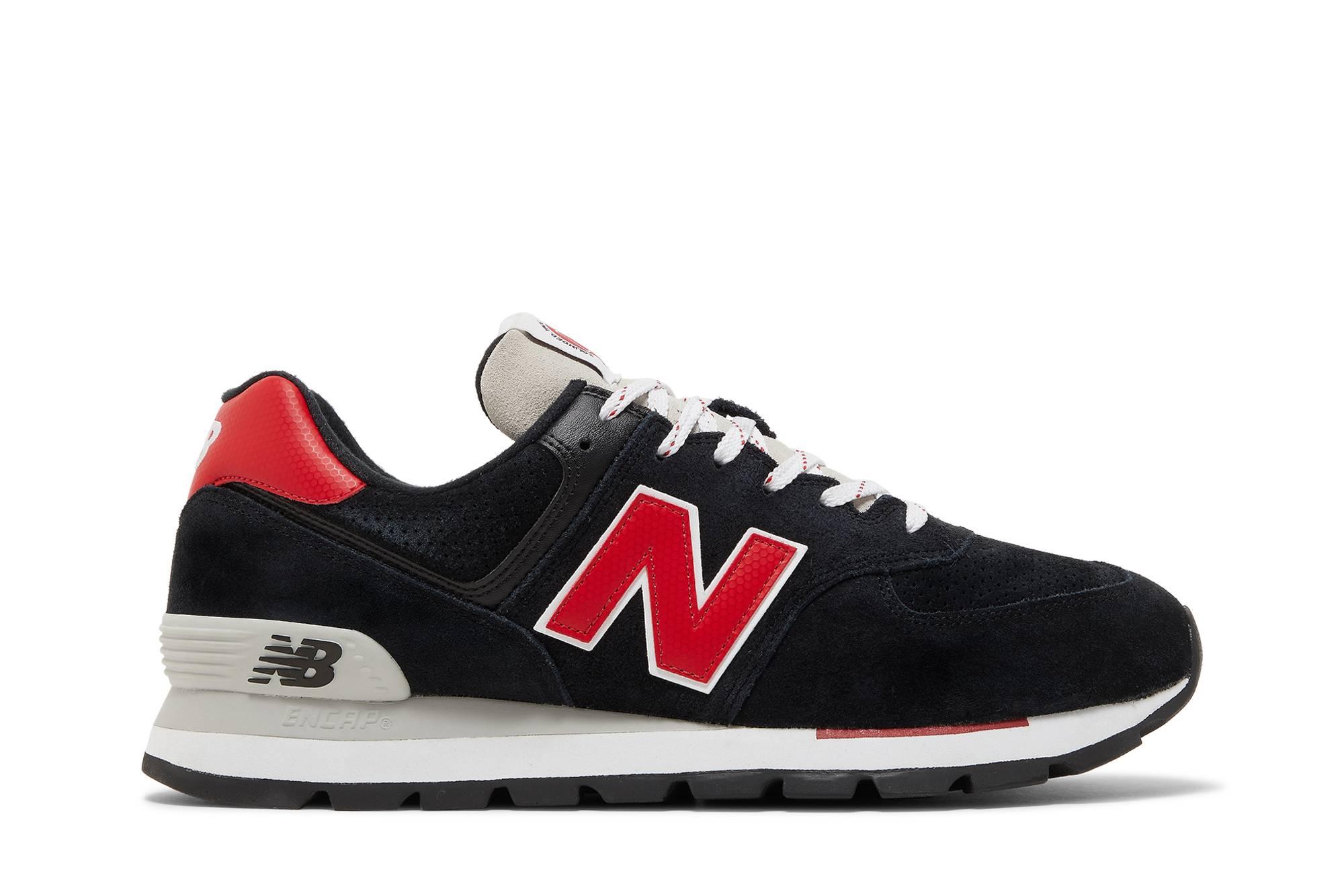 New Balance 574 Rugged 'black Red' for Men | Lyst