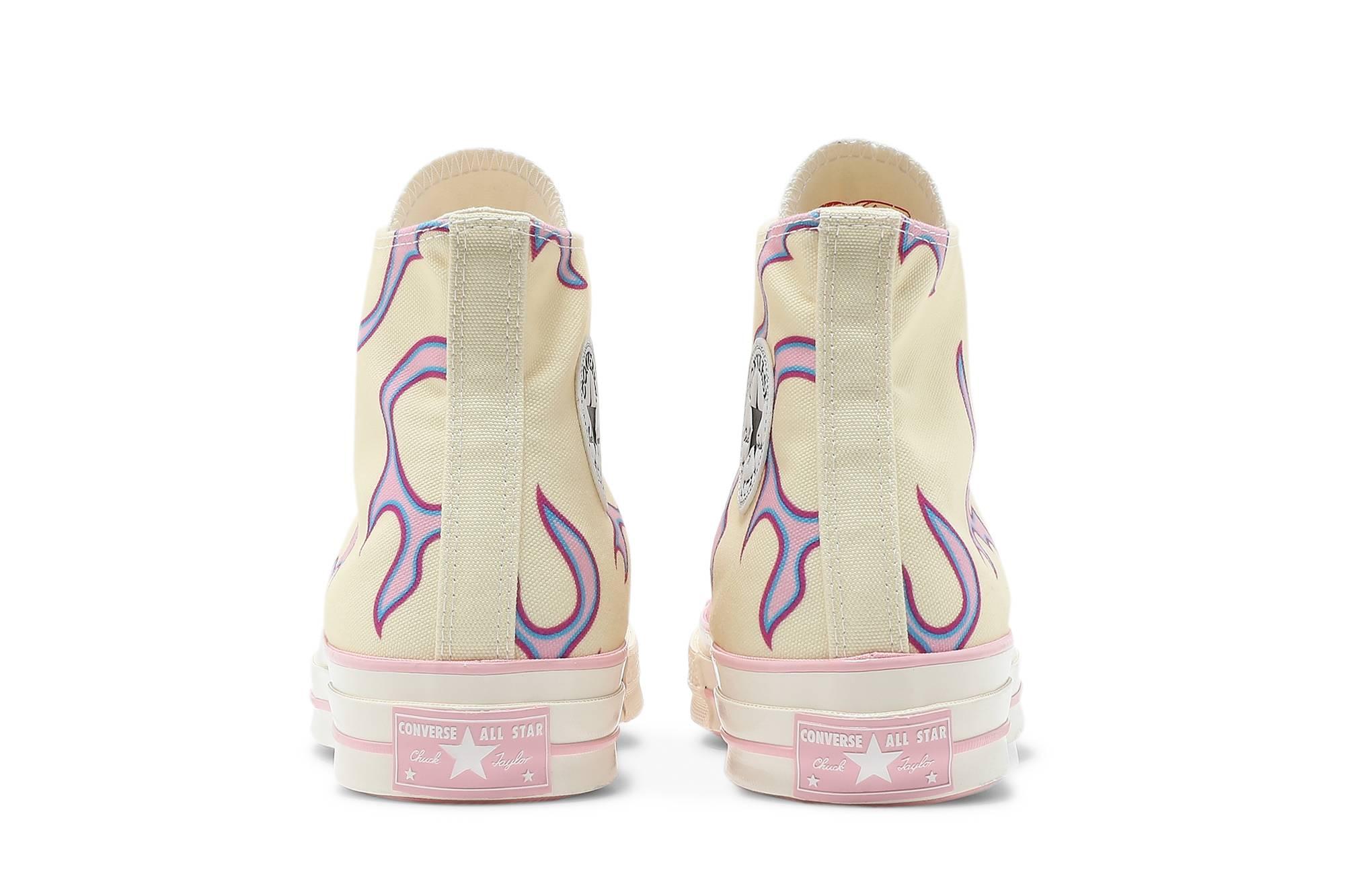 converse purple flame