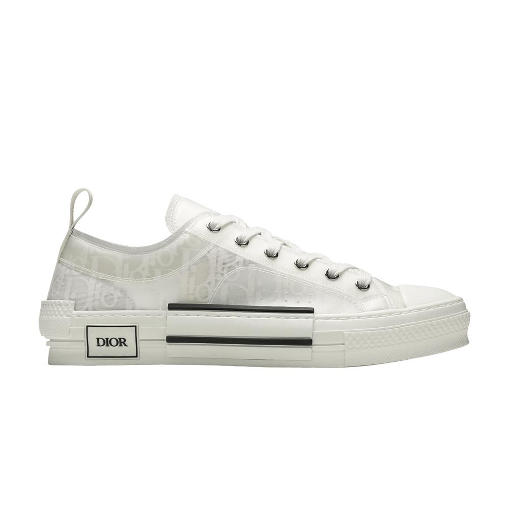 Dior B23 Low Oblique In White For Men Lyst