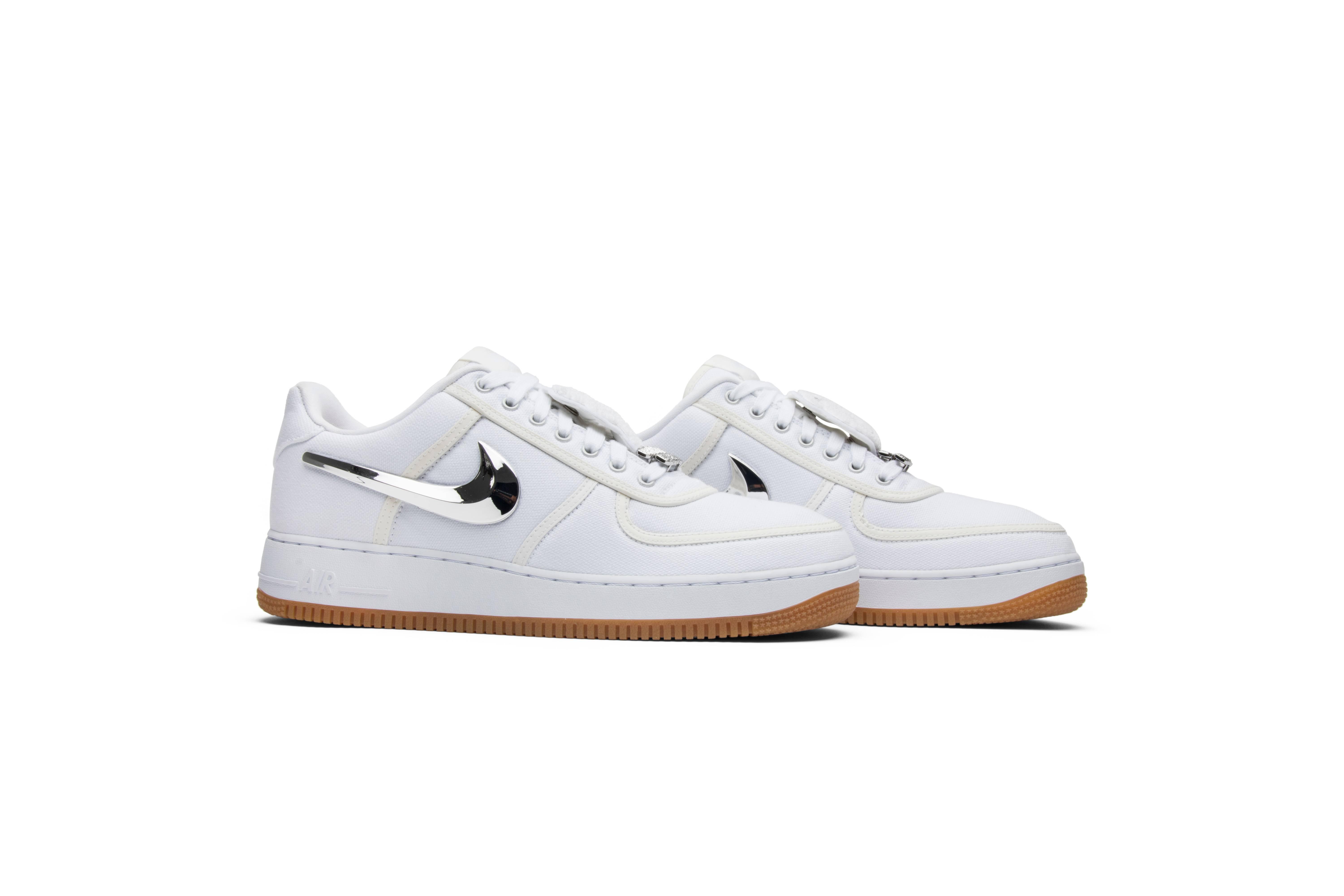 nike af1 travis scott white