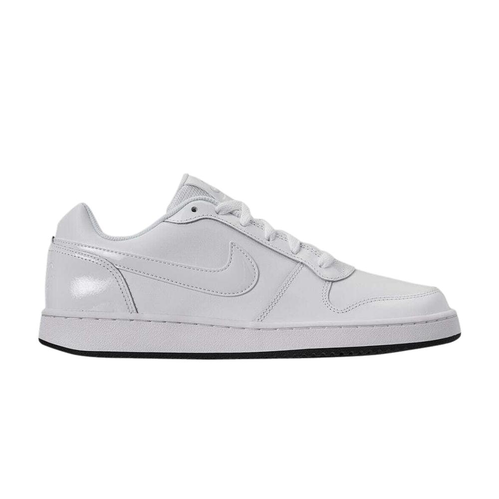 nike ebernon low top sneakers white