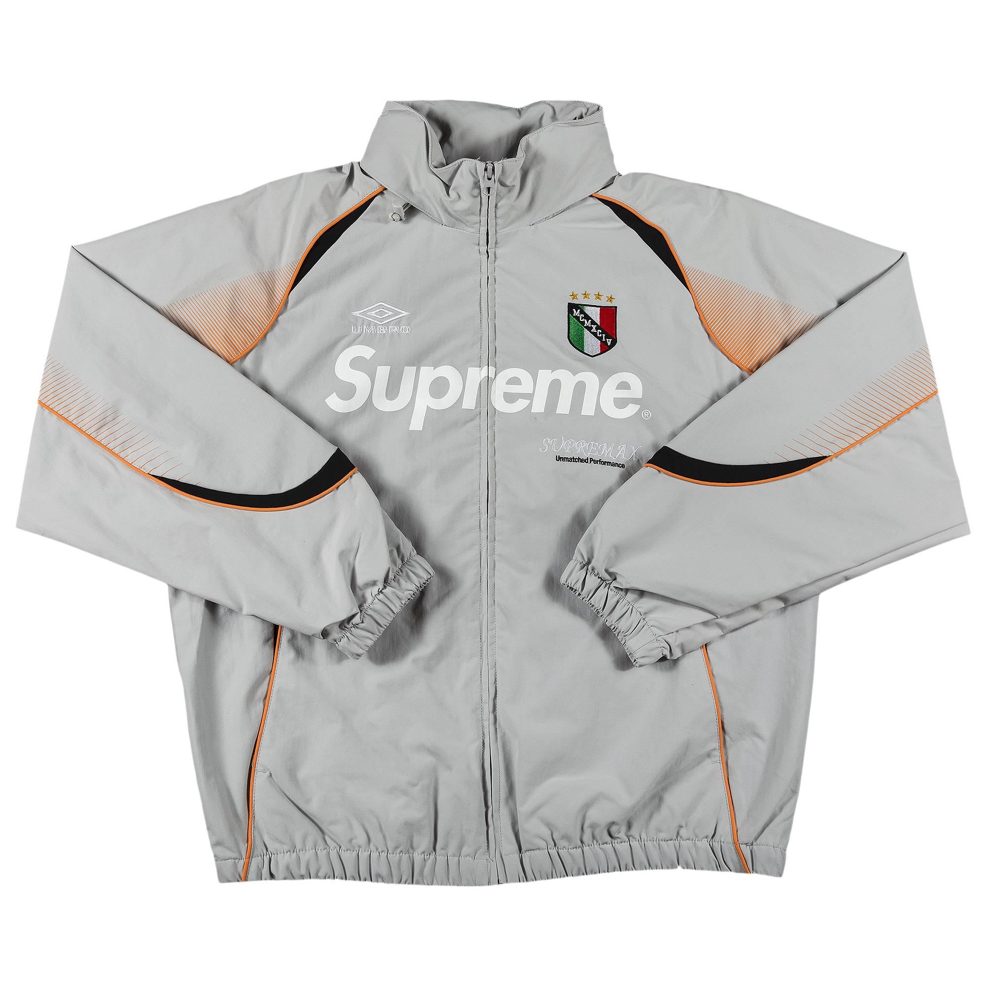 Supreme X Umbro Track Jacket 'grey' in Gray for Men | Lyst