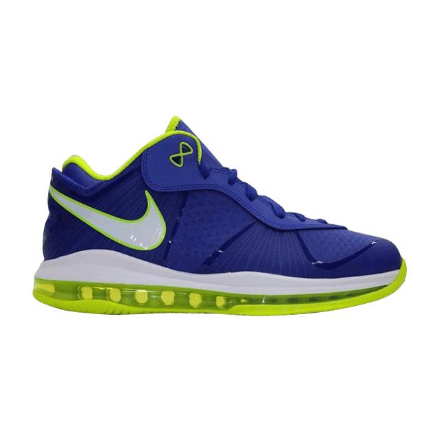 lebron blue basketball shoes