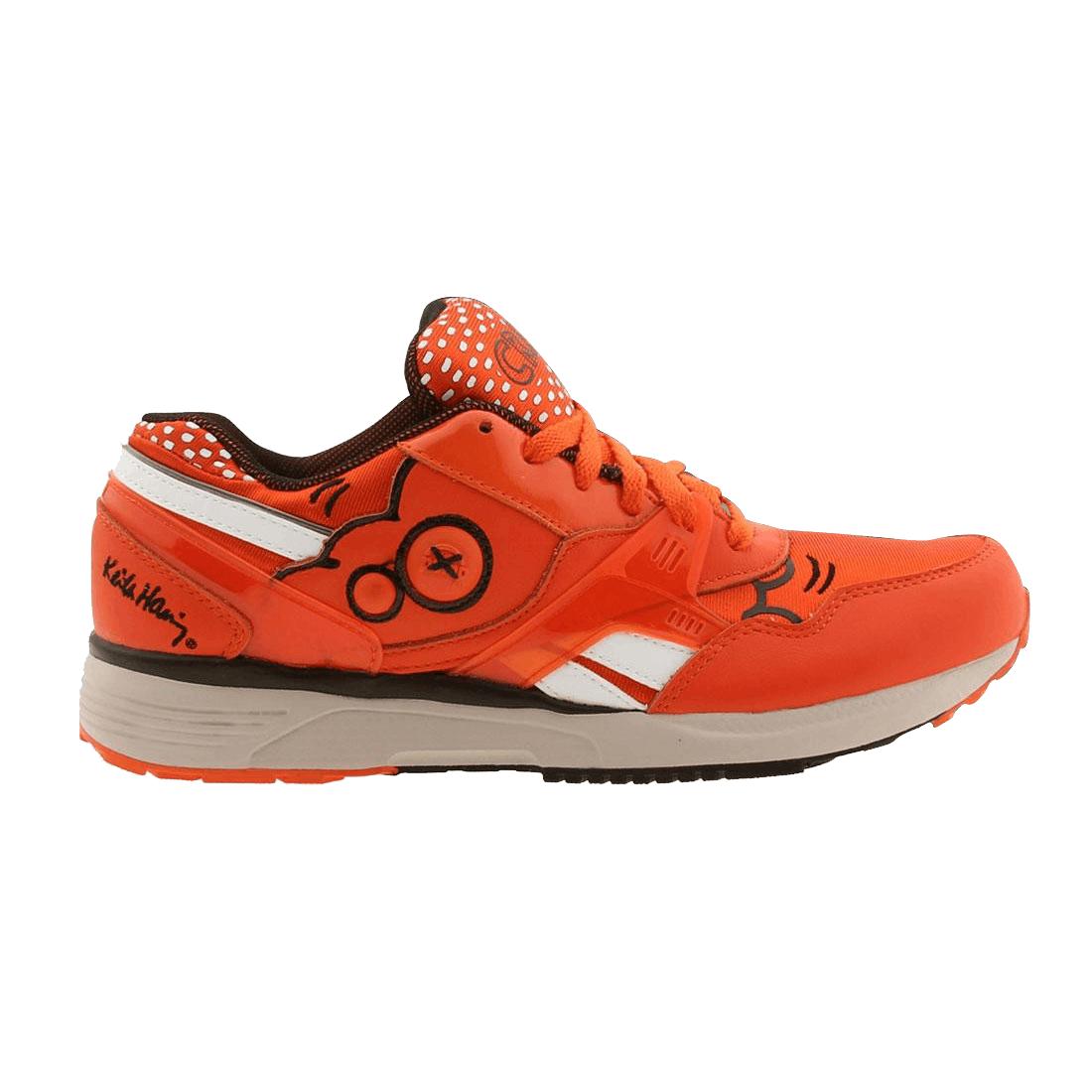 Reebok Keith Haring X Pump Running Dual in Red for Men | Lyst