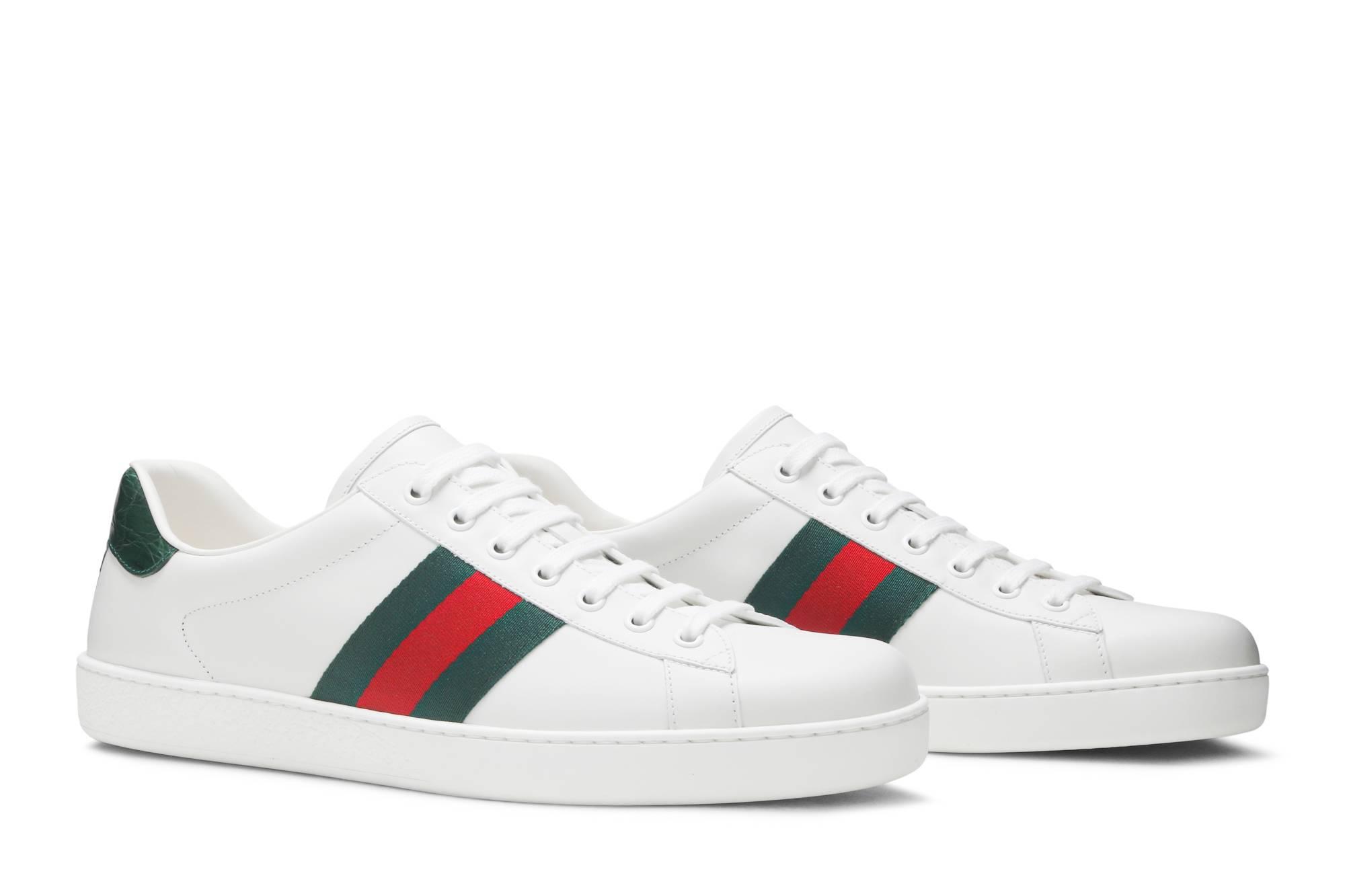 gucci ace crocodile