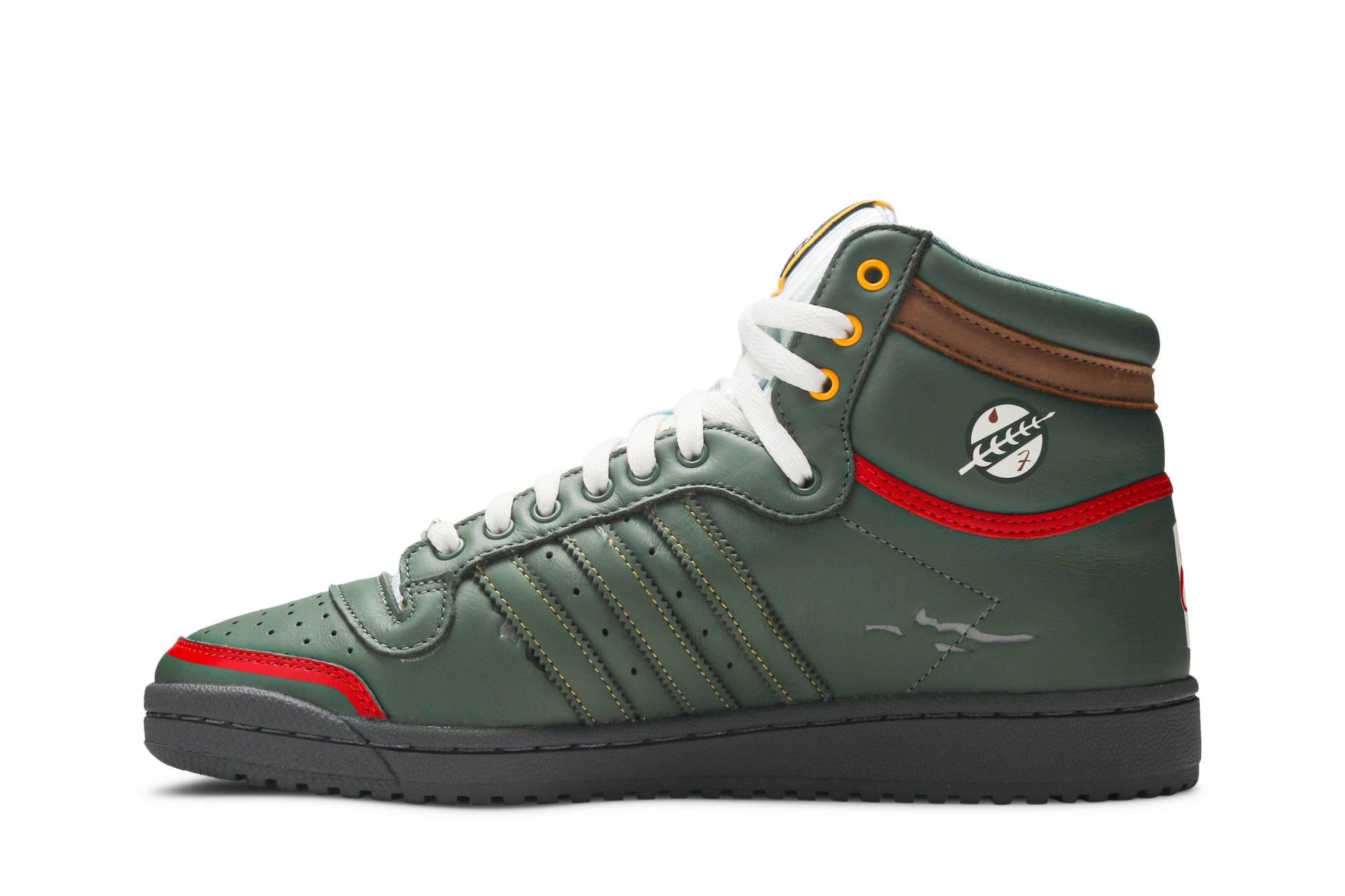 adidas Star Wars X Top Ten Hi in Green for Men Lyst