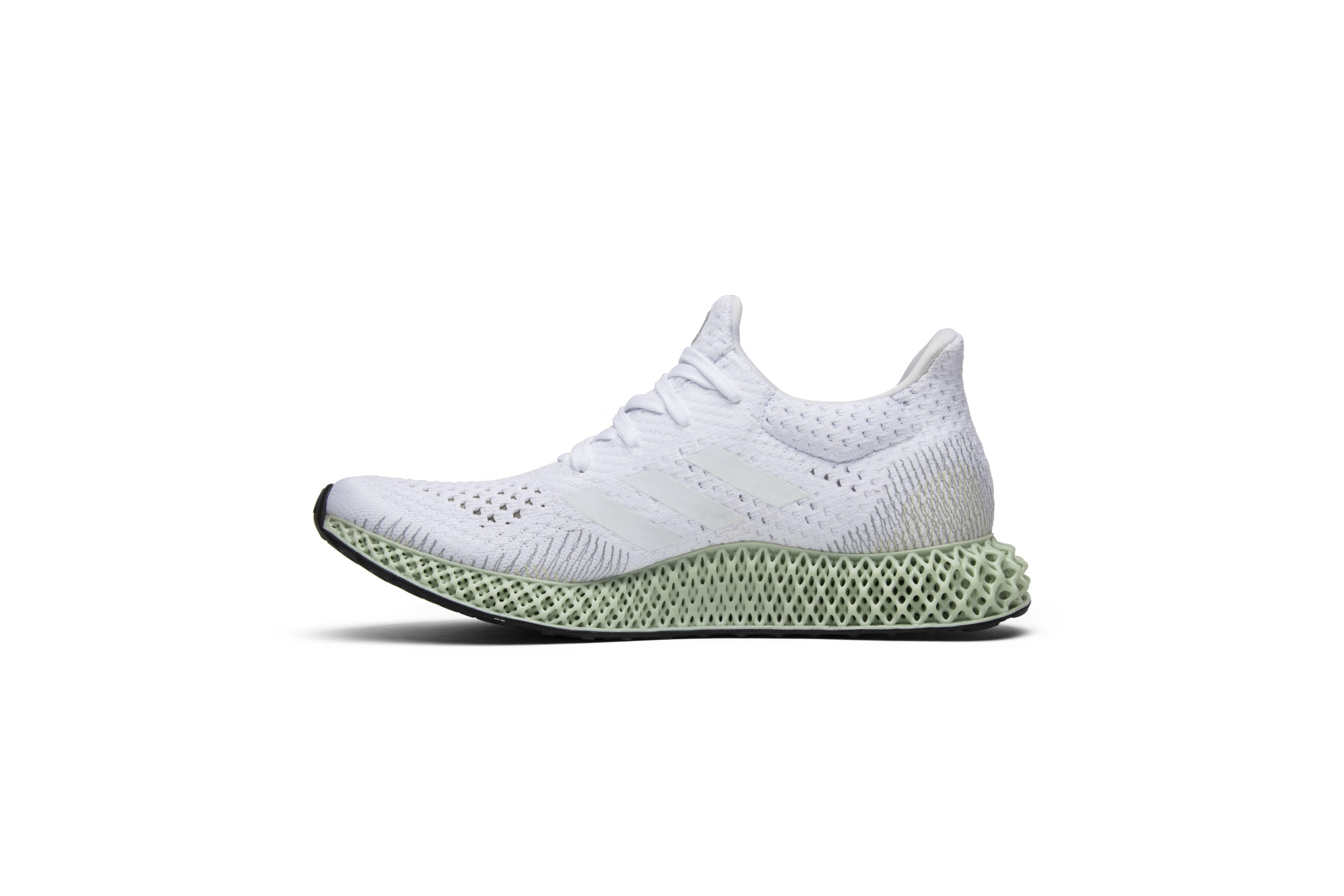 adidas futurecraft 4d white ash green