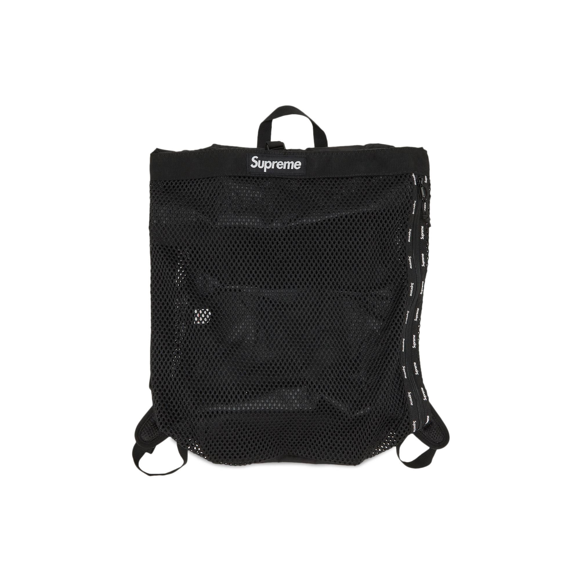 Supreme Mesh Backpack 'black' for Men | Lyst